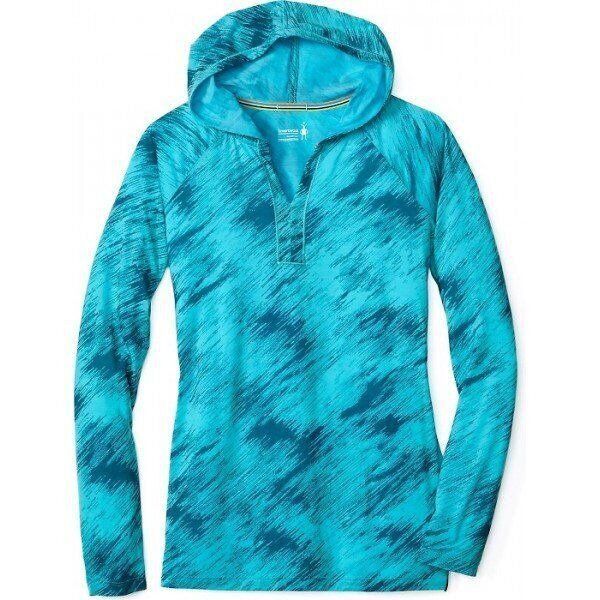Термофутболка жіноча Smartwool Merino 150 Pattern Hoody Light Capri, р.XS (SW 15261.438-XS) - Robinzon.ua