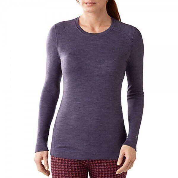 Термофутболка жіноча Smartwool NTS Mid 250 Crew Purple Heather, р.XS (SW SS224.285-XS) - Robinzon.ua