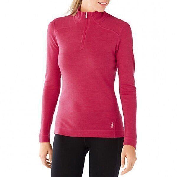 Термокофта жіноча Smartwool Wm's NTS Mid 250 Zip T, Potion Pink Heather, р. XS (SW SS221. 907-XS) - Robinzon.ua