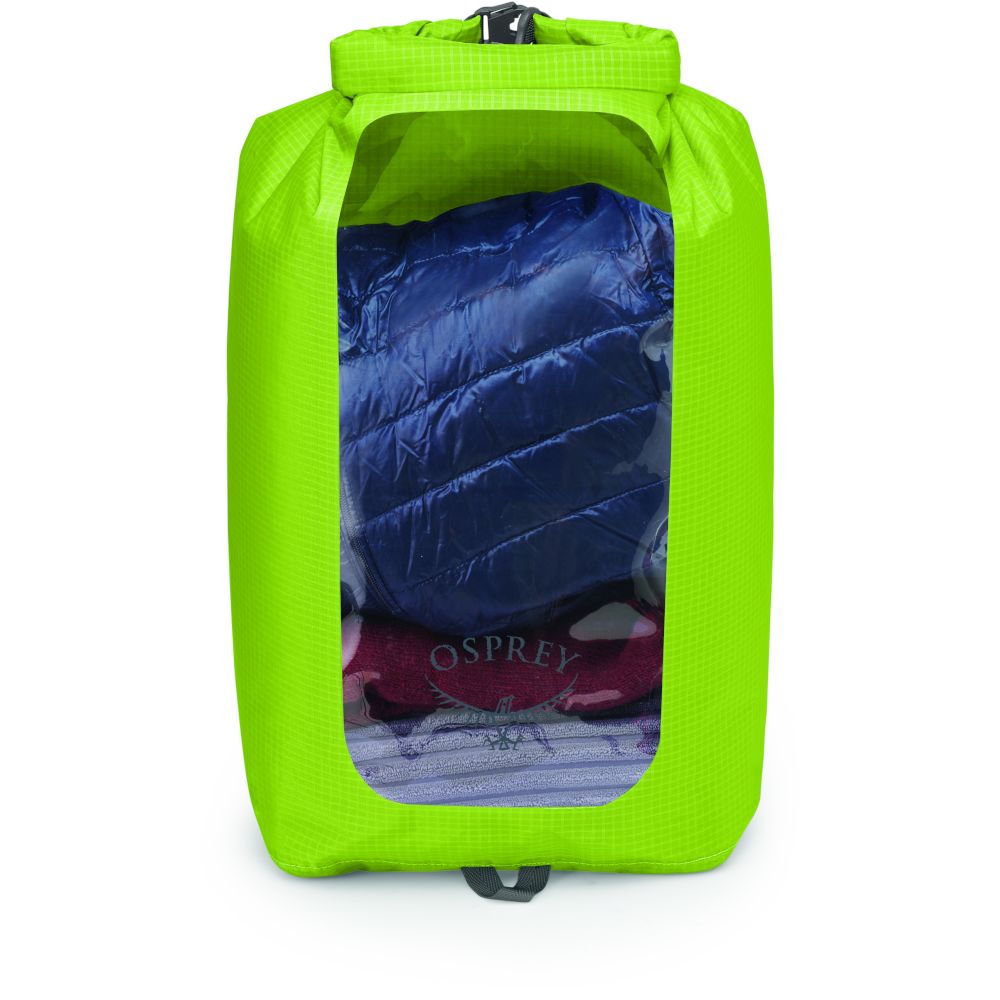 Гермомішок Osprey DrySack 20L w/Window (2023), Limon, 20 (843820156973) - 2 - Robinzon.ua