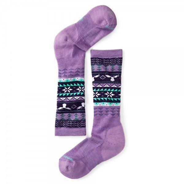 Шкарпетки для дівчаток Smartwool Wintersport Fairisle Moose Lilac, р. S (SW 15012.703-S) - Robinzon.ua