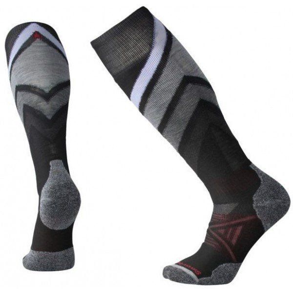 Шкарпетки чоловічі Smartwool PhD Ski Medium Pattern Black, р. XL (SW B01097.001-XL) - Robinzon.ua