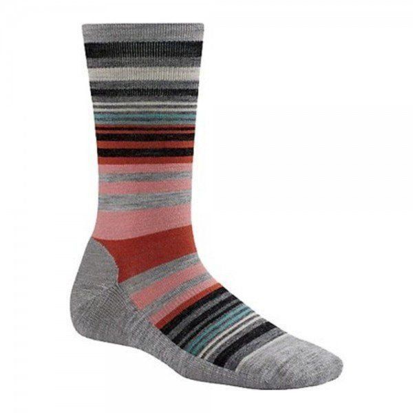 Носки женские Smartwool Sulawesi Stripe Light Gray Heather, р.S (SW SW560.883-S) - Robinzon.ua