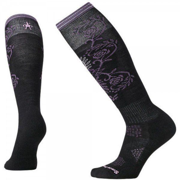 Шкарпетки жіночі Smartwool PhD Ski Light Pattern Black, р. s (SW 15017.001-S) - Robinzon.ua