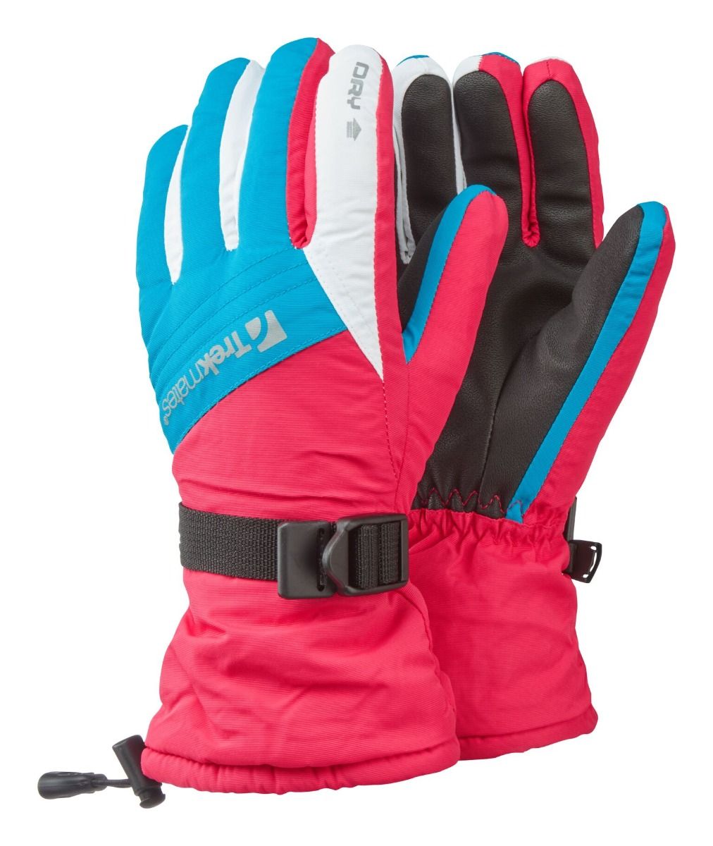 Перчатки детские Trekmates Mogul Dry Glove Jnr, slate/black, S (TM-003739/TM-01301) - 5 - Robinzon.ua