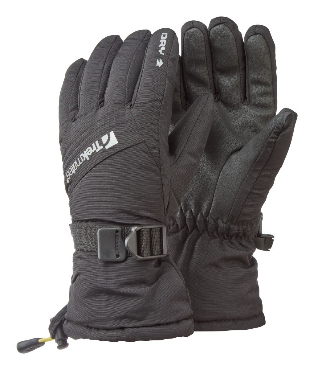 Перчатки детские Trekmates Mogul Dry Glove Jnr, slate/black, S (TM-003739/TM-01301) - 4 - Robinzon.ua