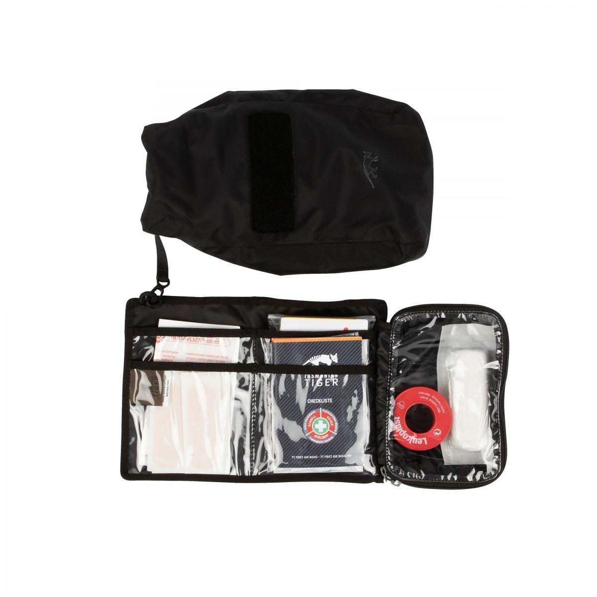 Аптечка заполненная Tasmanian Tiger First Aid Basic WP, Black (TT 7302.040) - 4 - Robinzon.ua