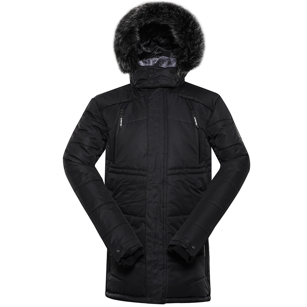Міська чоловіча парка з мембраною Alpine Pro MOLID, Black, S (MJCY556990 S) - Robinzon.ua