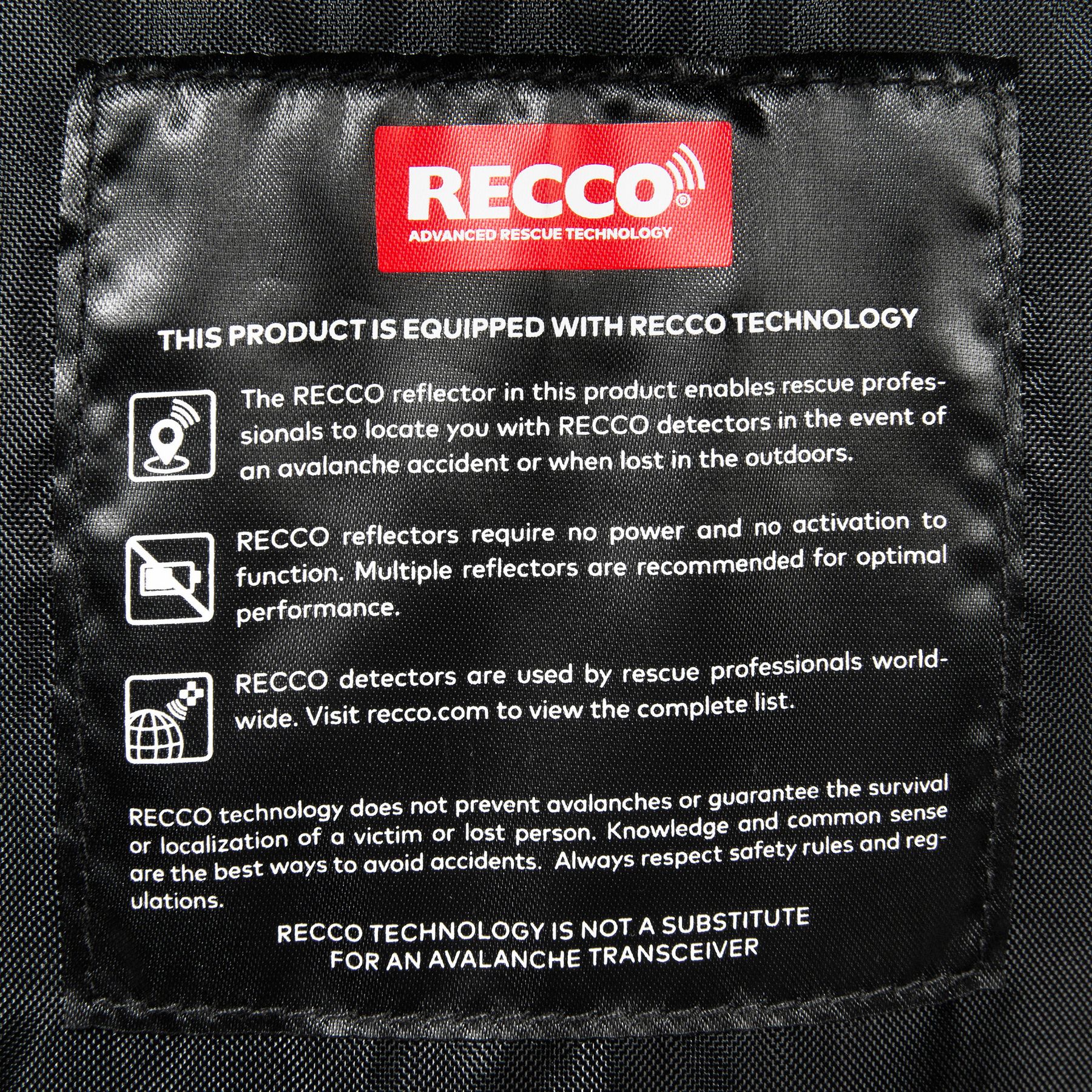 Skill 22 RECCO рюкзак (Red Orange) - 4 - Robinzon.ua