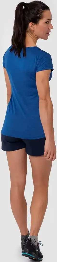 Женская футболка Salewa Puez Melange Dry W S/S Tee, blue electric Melange, 42/36 (265388625) - 3 - Robinzon.ua
