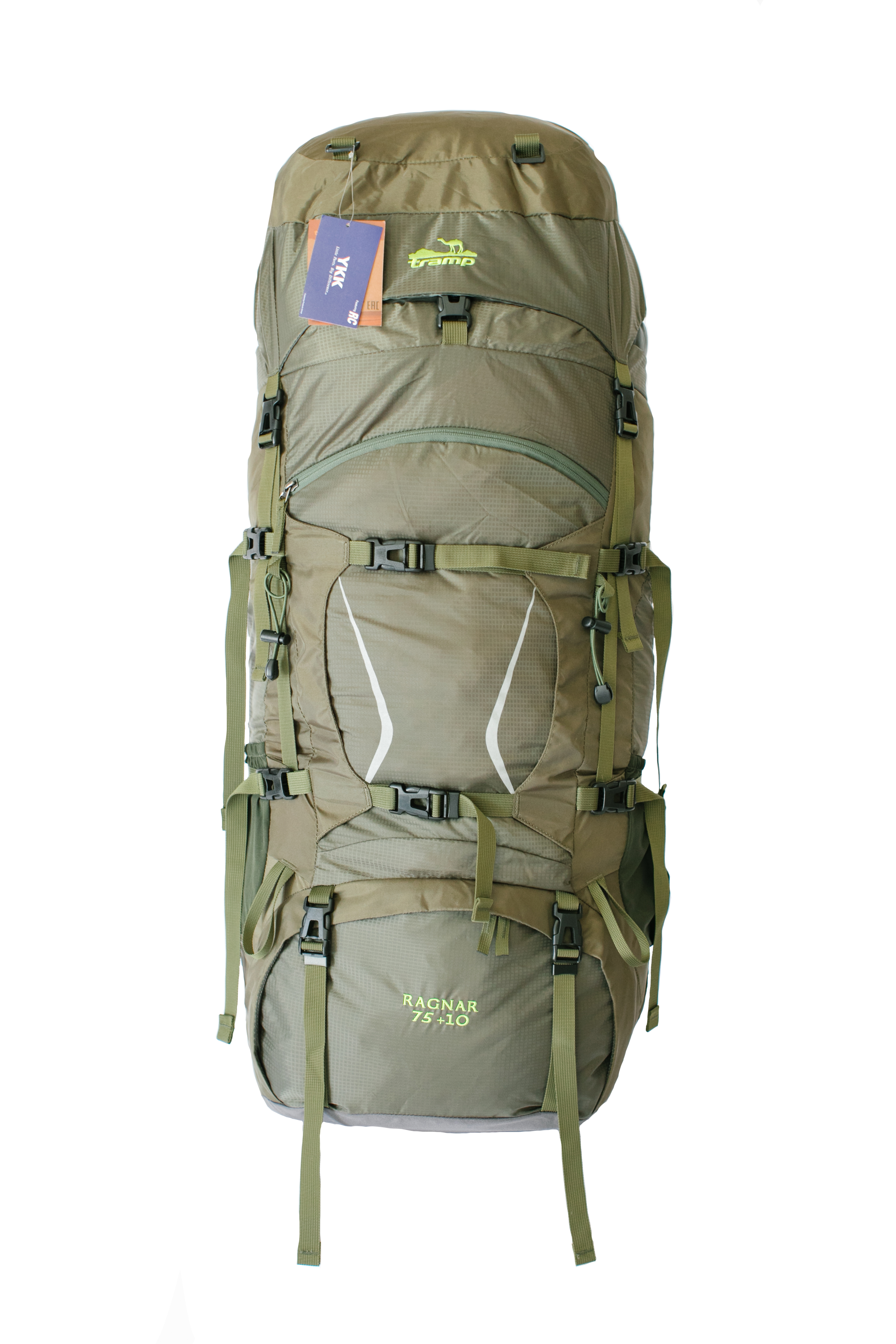 Туристичний рюкзак Tramp Ragnar 75+10 зелений UTRP-044-green - Robinzon.ua