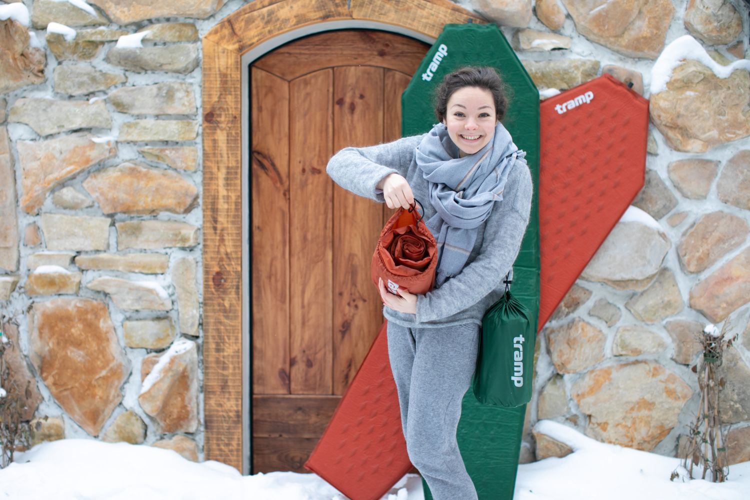 Килим самонадувний Tramp Ultralight TPU оранж 183х51х2,5 TRI-022 - 8 - Robinzon.ua