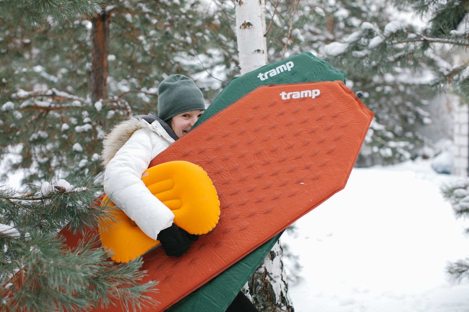 Килим самонадувний Tramp Ultralight TPU оранж 183х51х2,5 TRI-022 - 7 - Robinzon.ua