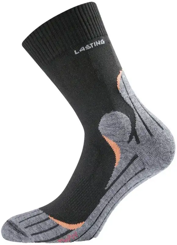 Термошкарпетки трекінгові Lasting TWW 900 S Black/Grey (TWW-900S) - Robinzon.ua