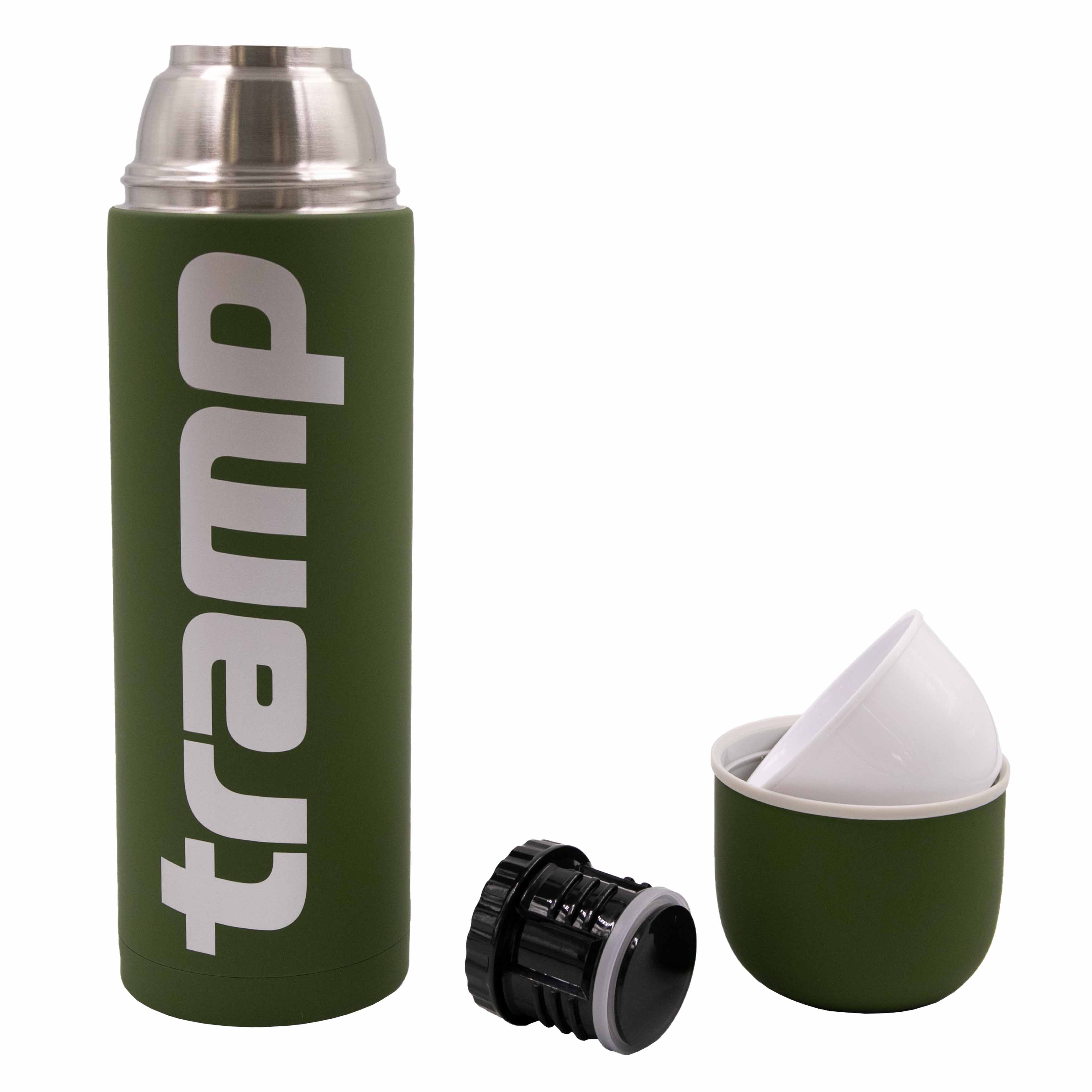 Термос TRAMP Soft Touch 1,2 л UTRC-110-khaki - 1 - Robinzon.ua
