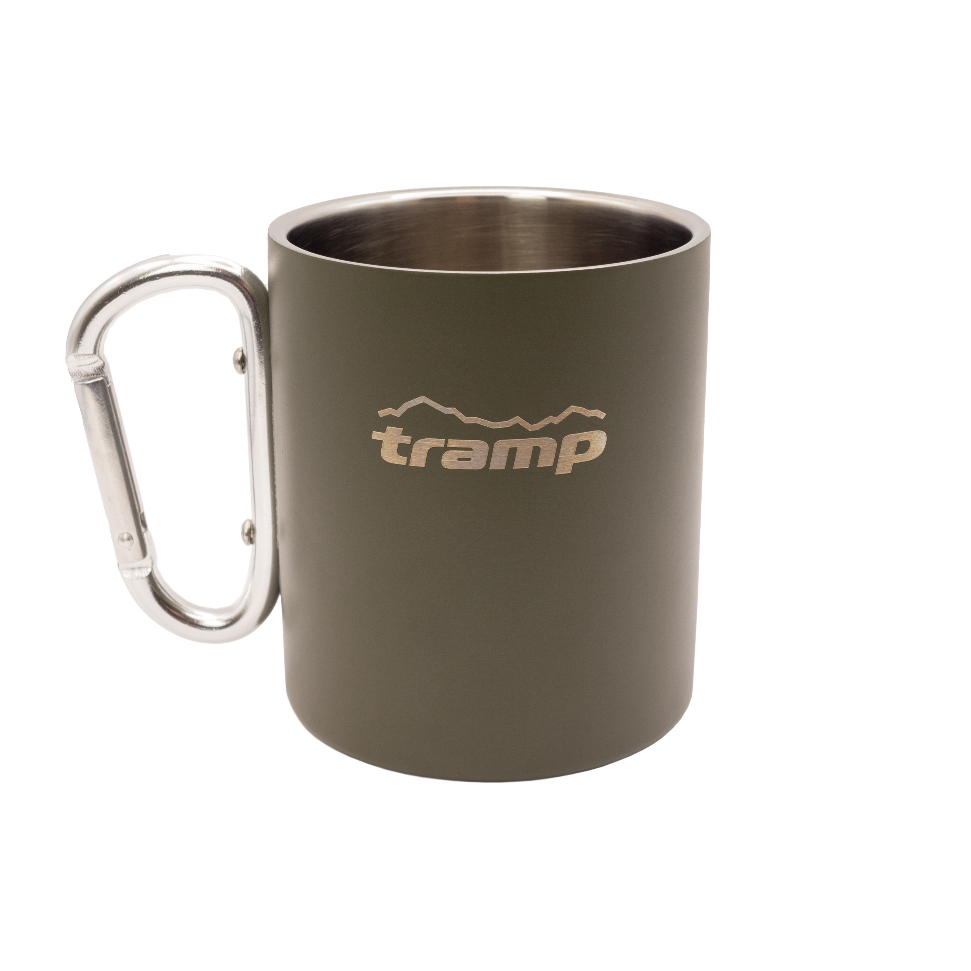 Термокружка с карабином Tramp 350 мл олива UTRC-122-olive - 1 - Robinzon.ua