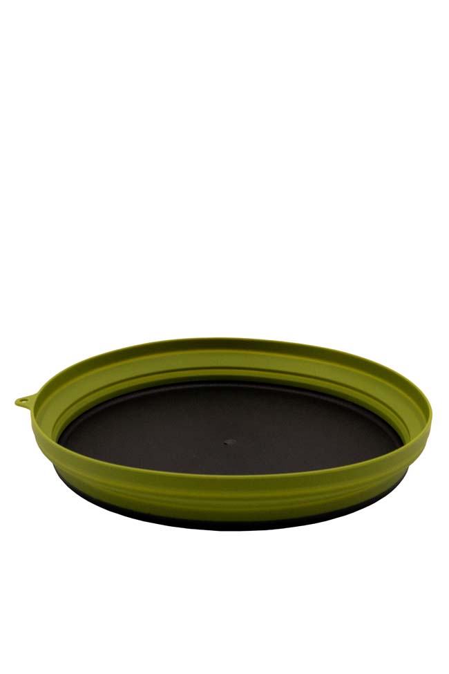 Тарілка Tramp пласка силіконова з пластиковим дном олива 1070 мл TRC-124 - 2 - Robinzon.ua