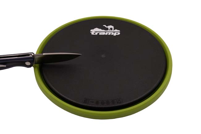 Тарілка Tramp пласка силіконова з пластиковим дном олива 1070 мл TRC-124 - 3 - Robinzon.ua