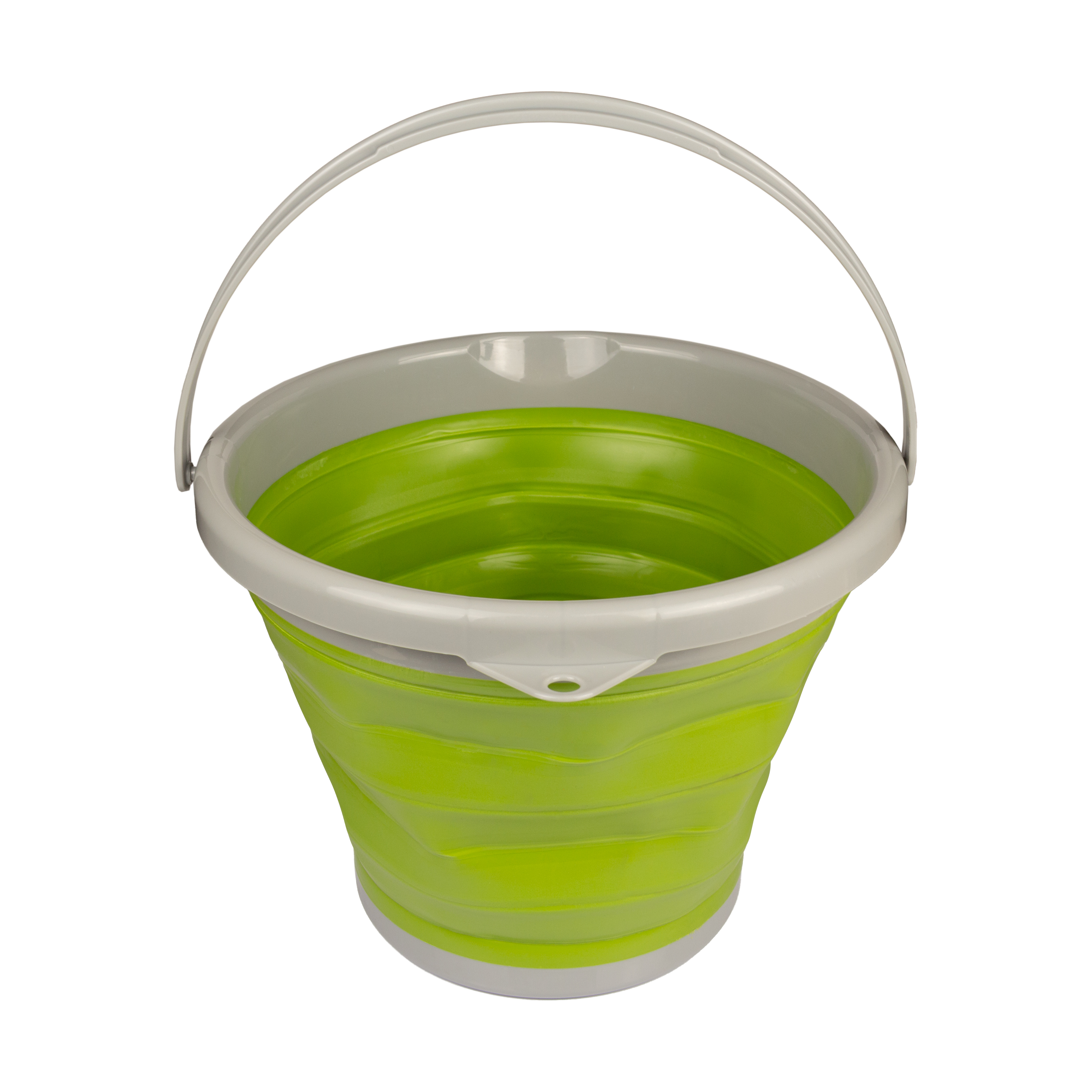 Ведро складное силиконовое Tramp 10L olive TRC-091-olive - 1 - Robinzon.ua