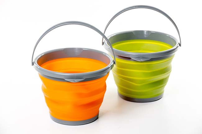 Ведро складное силиконовое Tramp 10L orange TRC-091-orange - 3 - Robinzon.ua