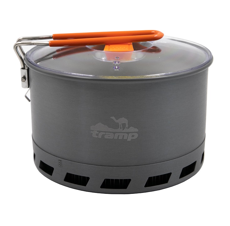 Казанок Tramp з анодованого алюмінію з теплообмінником 2,2 л TRC-119 - 2 - Robinzon.ua