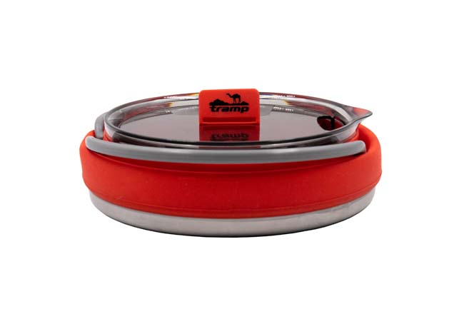 Чайник Tramp силиконовый с металлическим дном 1л терракот TRC-125 - 1 - Robinzon.ua