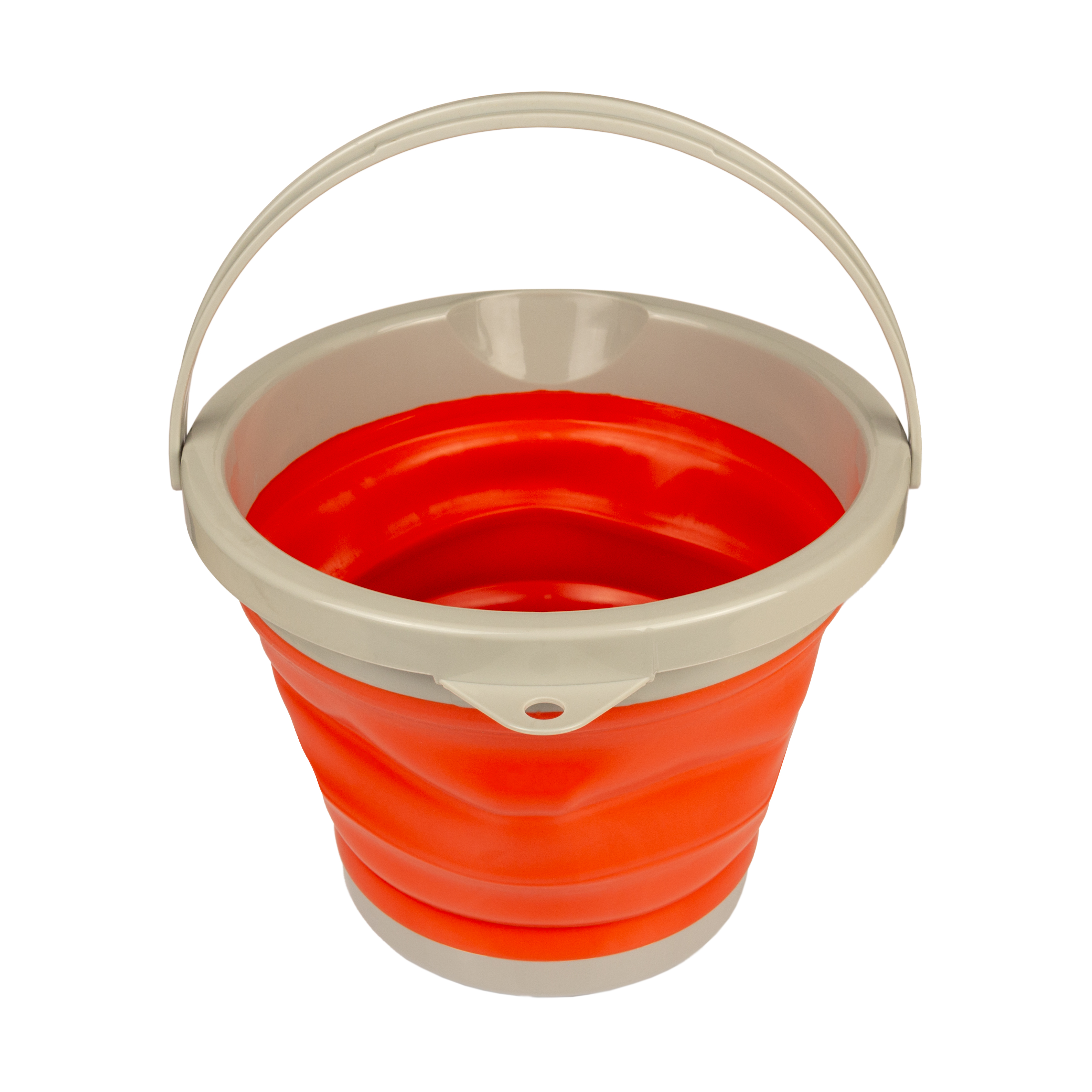 Ведро складное силиконовое Tramp 5L orange TRC-092-orange - 1 - Robinzon.ua
