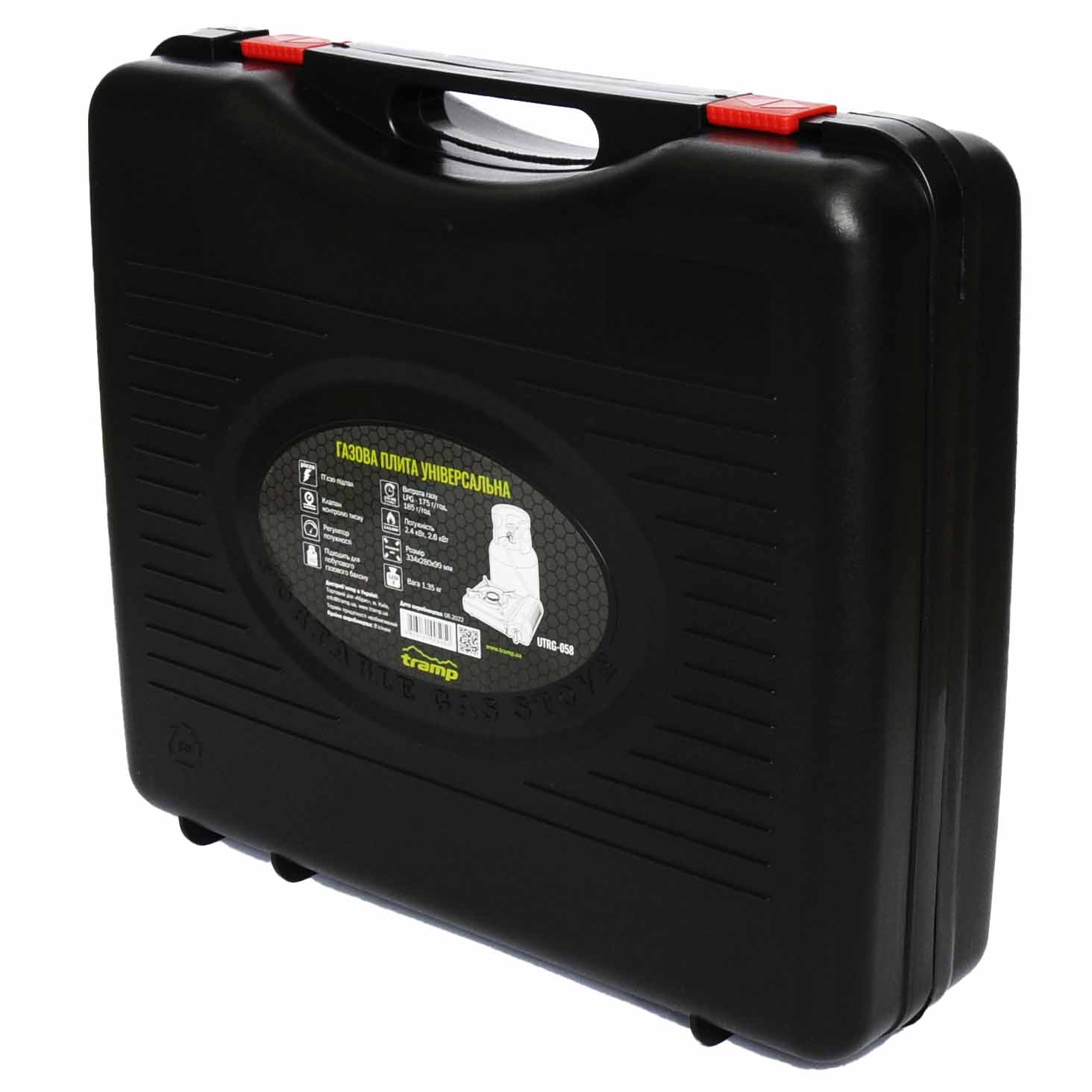 Плита газова портативна з перехідником на великий балон Tramp UTRG-058 - 2 - Robinzon.ua