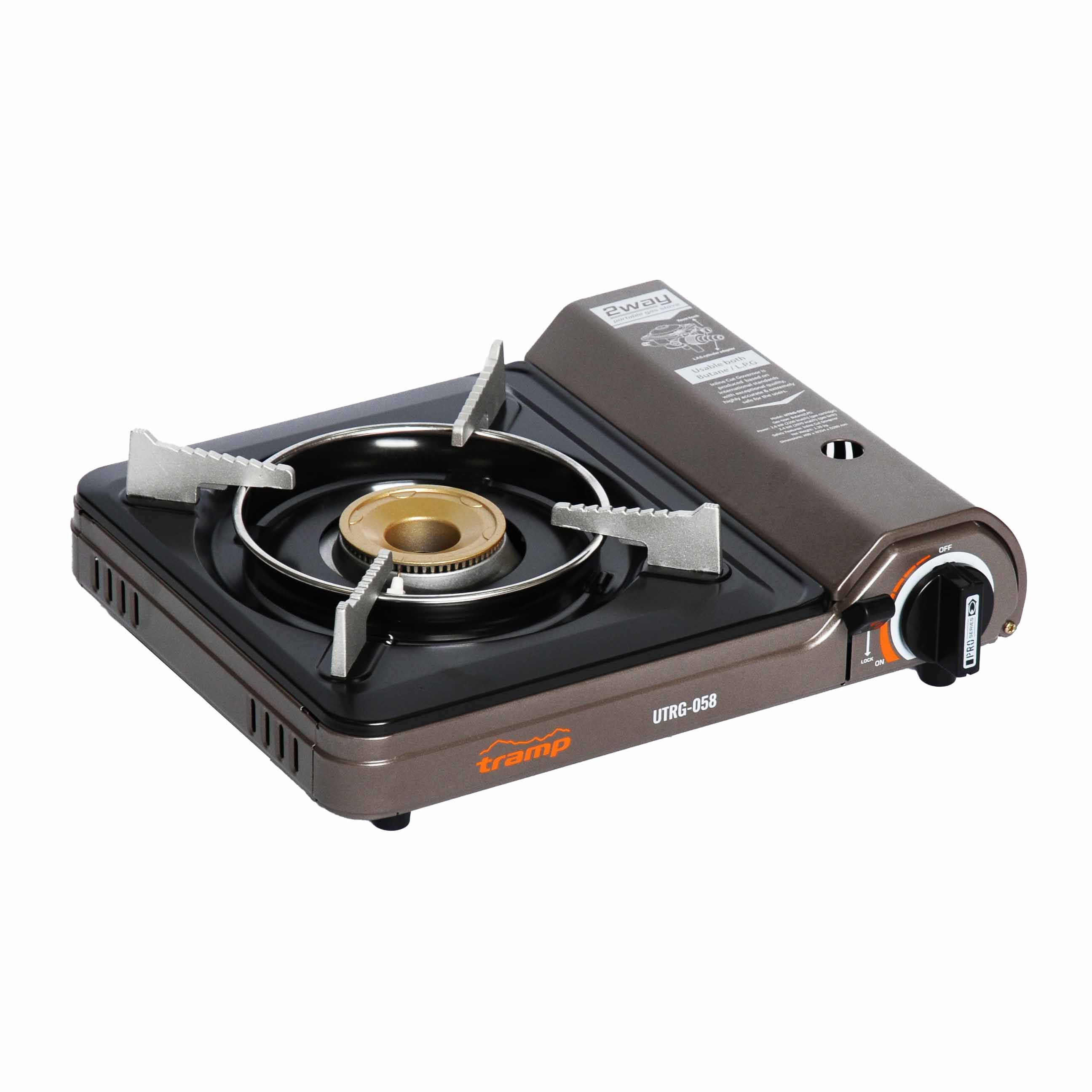 Плита газова портативна з перехідником на великий балон Tramp UTRG-058 - 4 - Robinzon.ua
