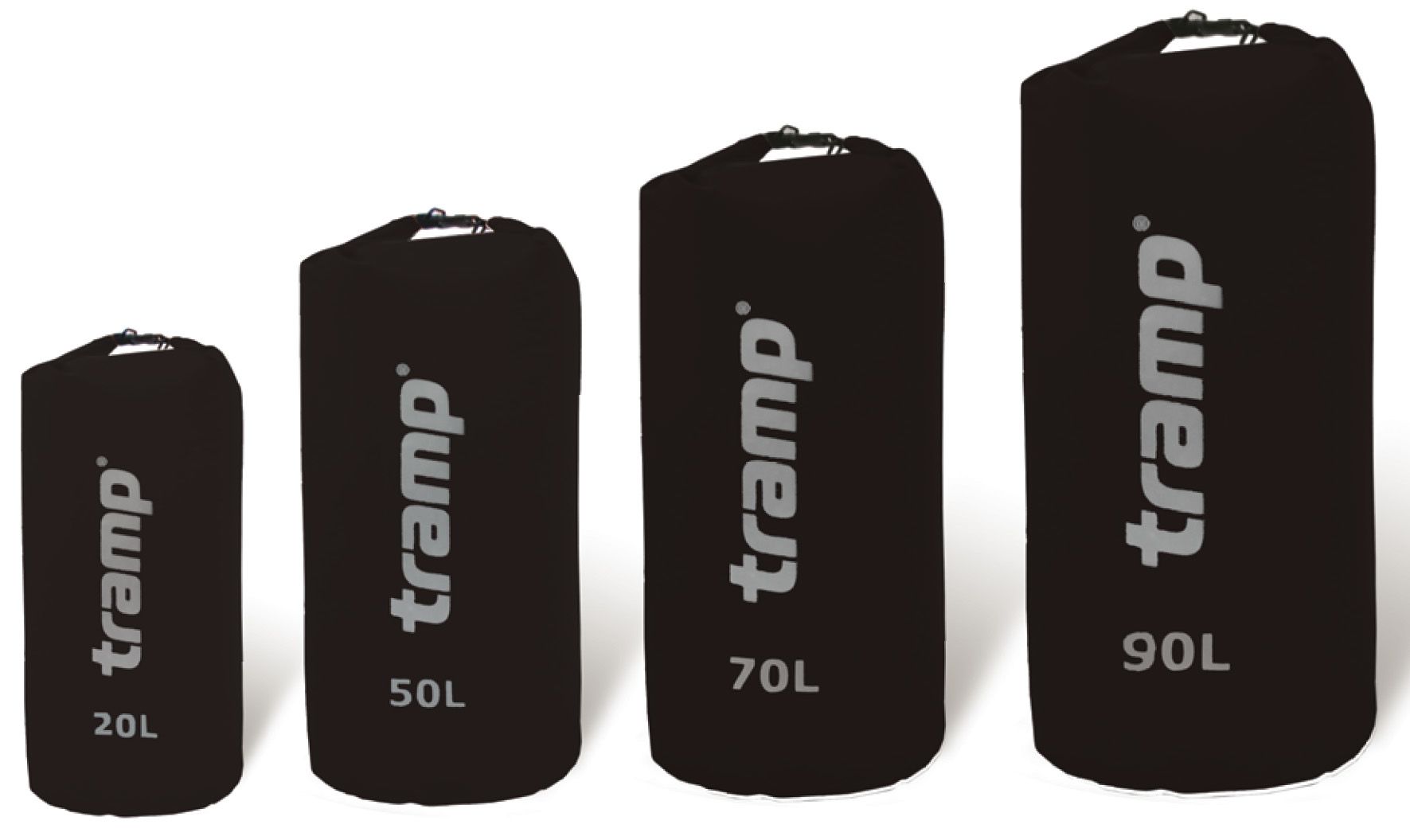 Гермомішок Tramp Nylon PVC 90 червоний TRA-105-red - 1 - Robinzon.ua