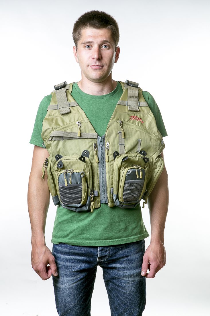 Жилет рибальський розвантажувальний Tramp Angler TRFB-006-L/XL - Robinzon.ua