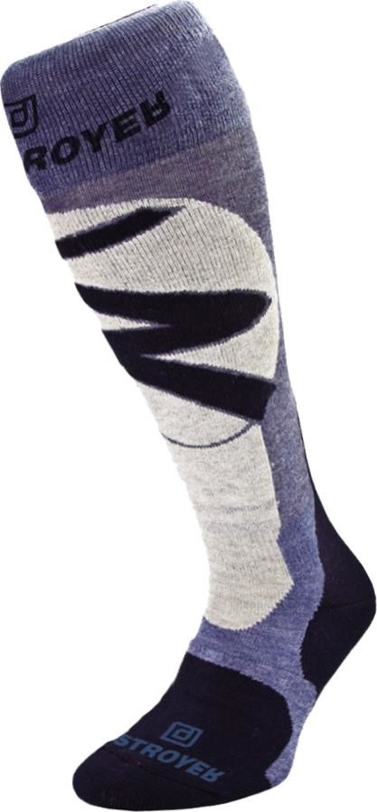 Носки Destroyer Ski / Snowboard Голубой / Св. серый / Черный - Robinzon.ua