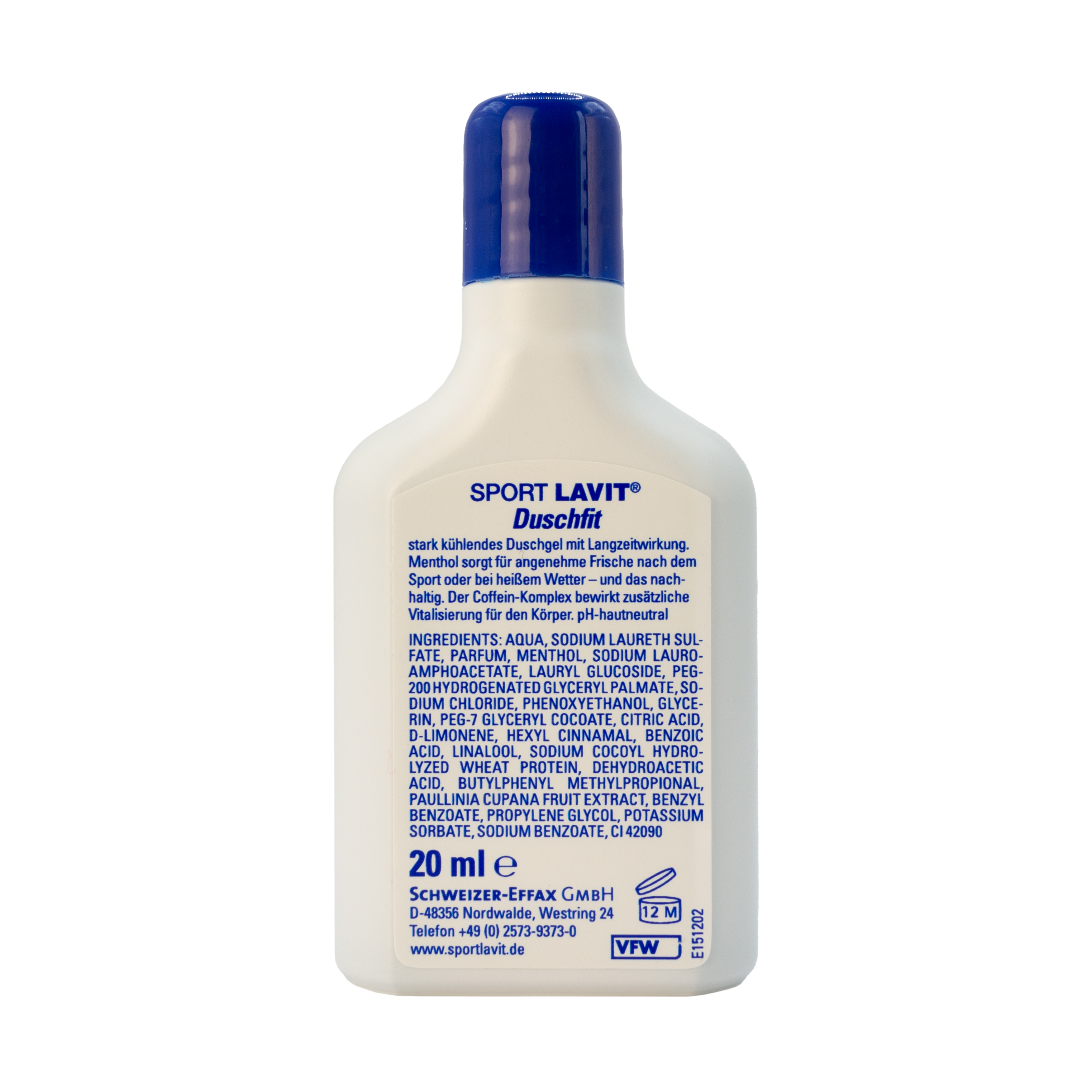 Гель для душа с охлаждающим эффектом Sport Lavit Shower Fit 20 ml Mini (39804900) - 1 - Robinzon.ua