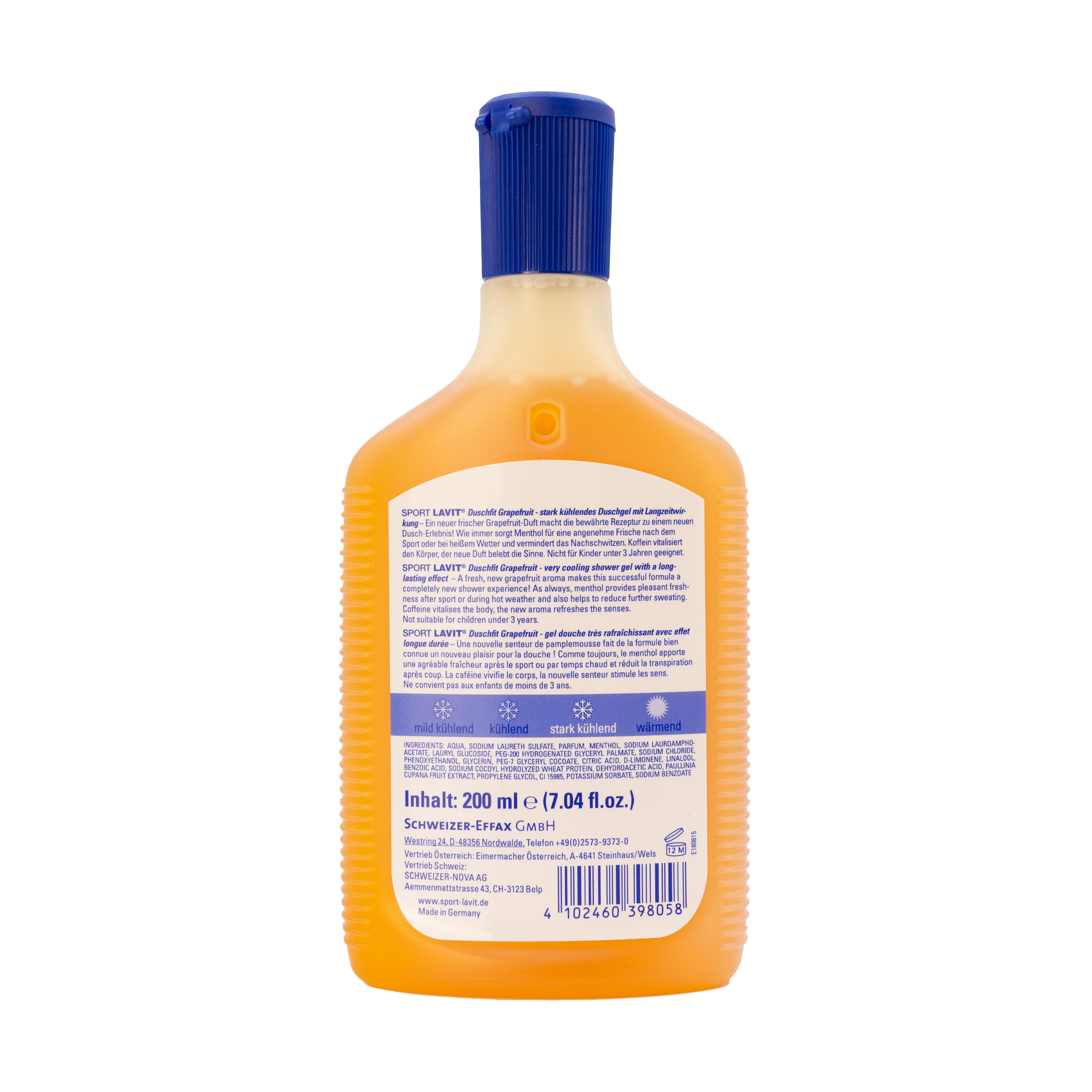 Гель для душа с охлаждающим эффектом Sport Lavit Duschfit Grapefruit 200 ml (39805000) - 1 - Robinzon.ua