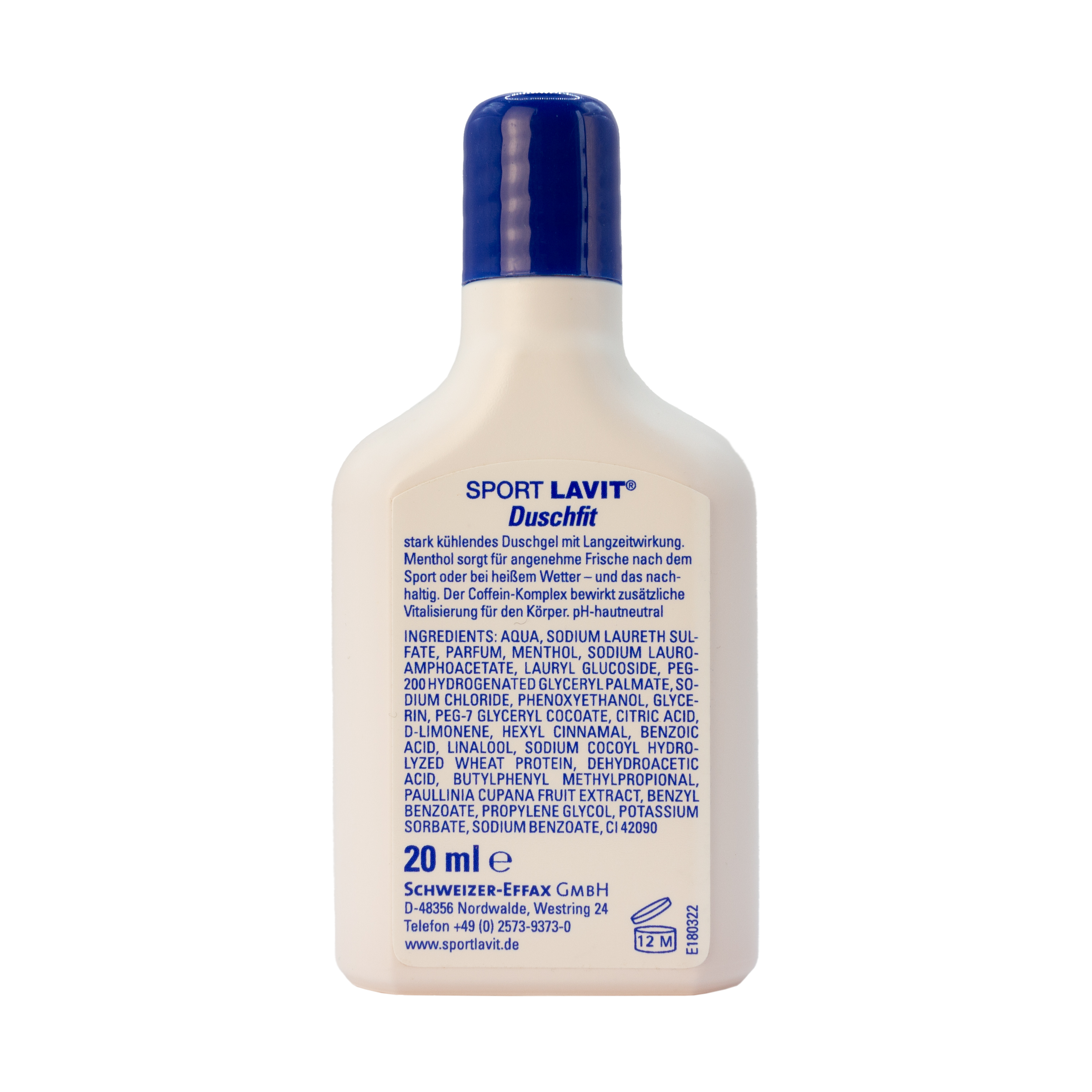 Гель для душа с охлаждающим эффектом Sport Lavit Duschfit Grapefruit 20 ml Mini (39805100) - 1 - Robinzon.ua