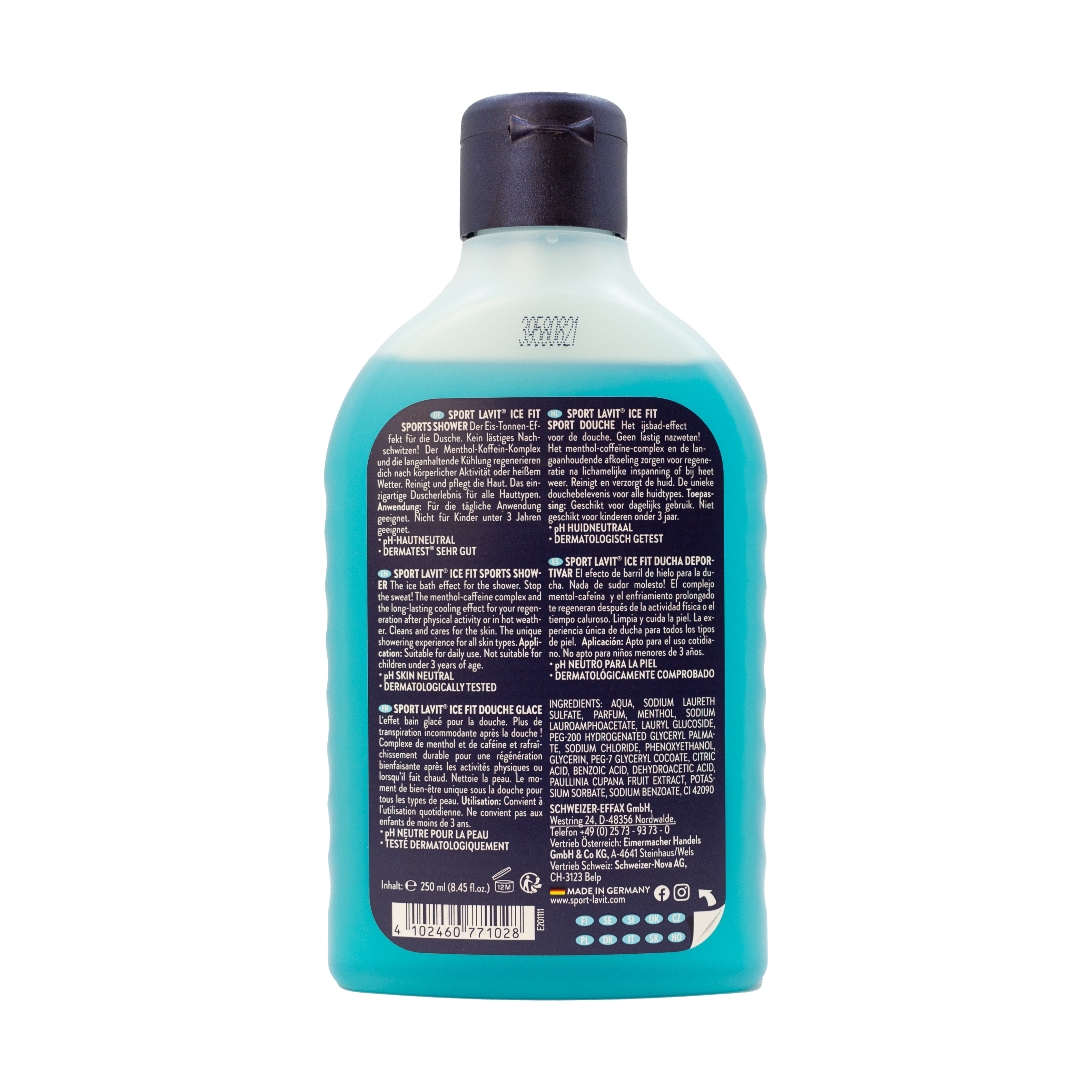 Гель для душа с охлаждающим эффектом Sport Lavit Ice Fit 250 ml (77102) - 1 - Robinzon.ua