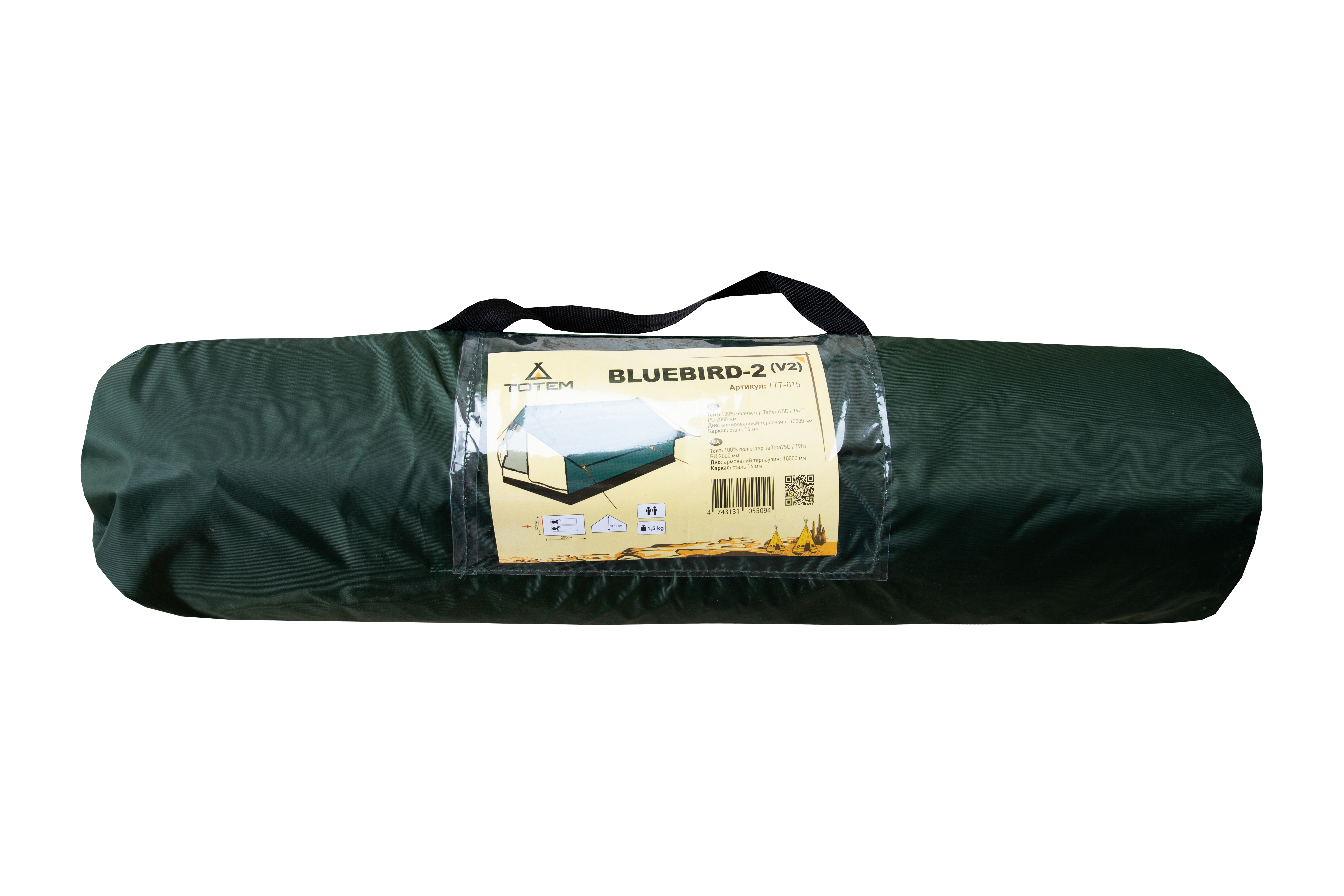 Намет Totem Bluebird 2 (v2) одношаровий UTTT-015 - 6 - Robinzon.ua