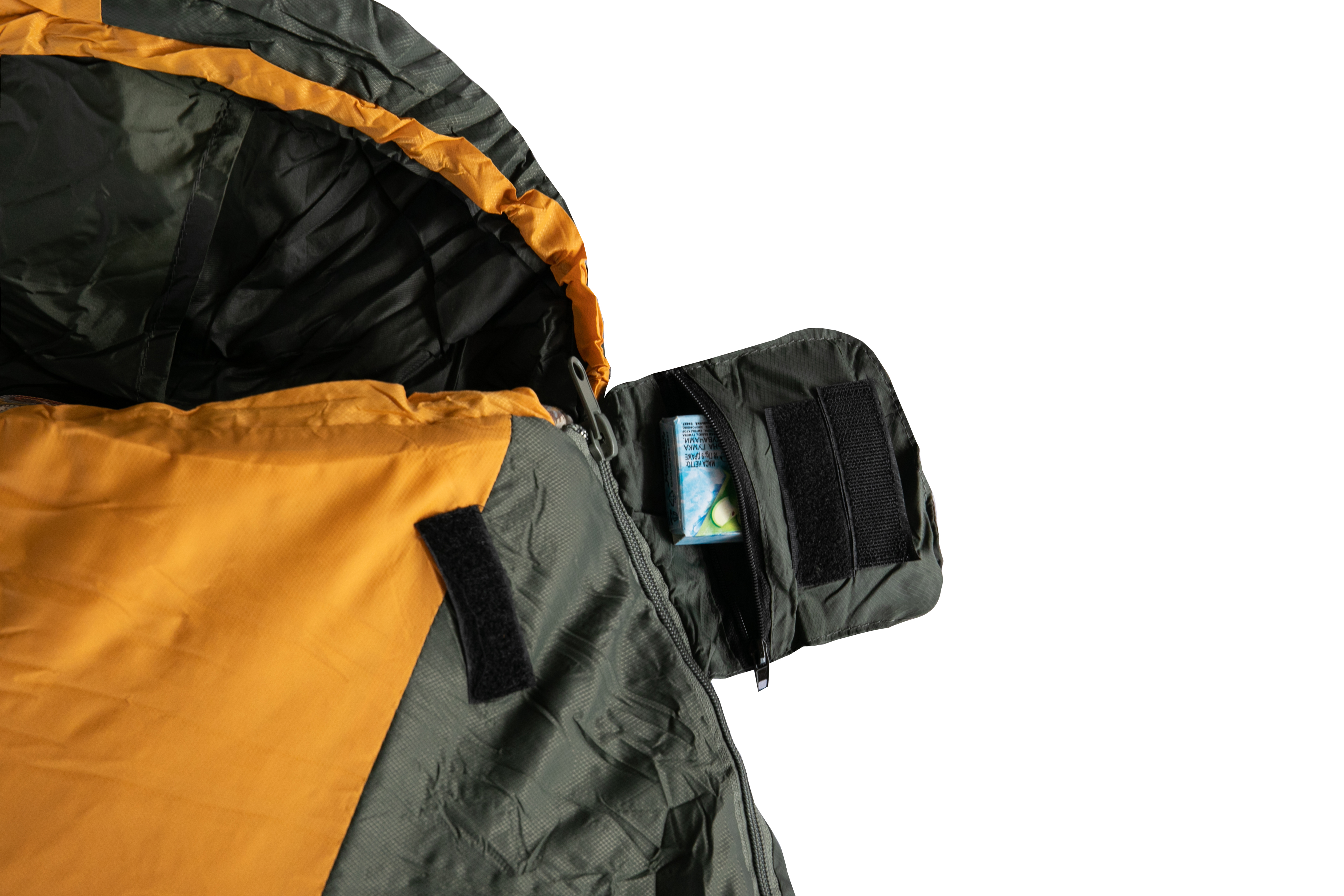 Спальний мішок Tramp Windy Light кокон лівий yellow/grey 220/80-55 UTRS-055 - 5 - Robinzon.ua