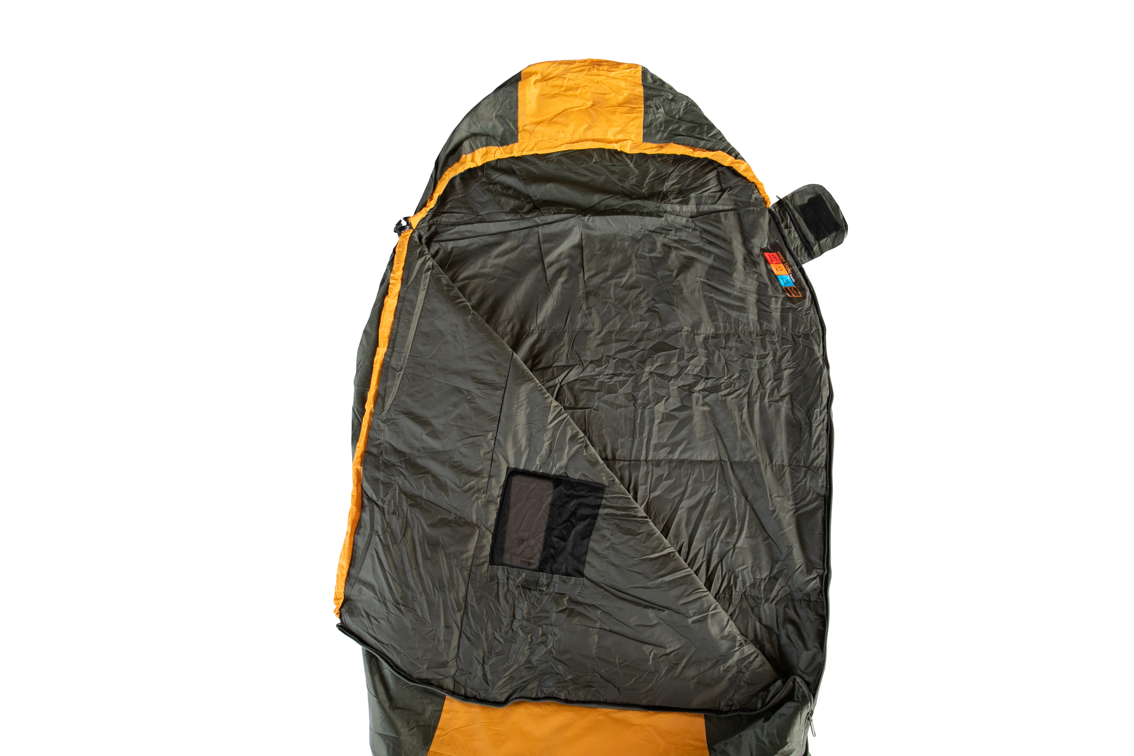 Спальний мішок Tramp Windy Light кокон лівий yellow/grey 220/80-55 UTRS-055 - 1 - Robinzon.ua