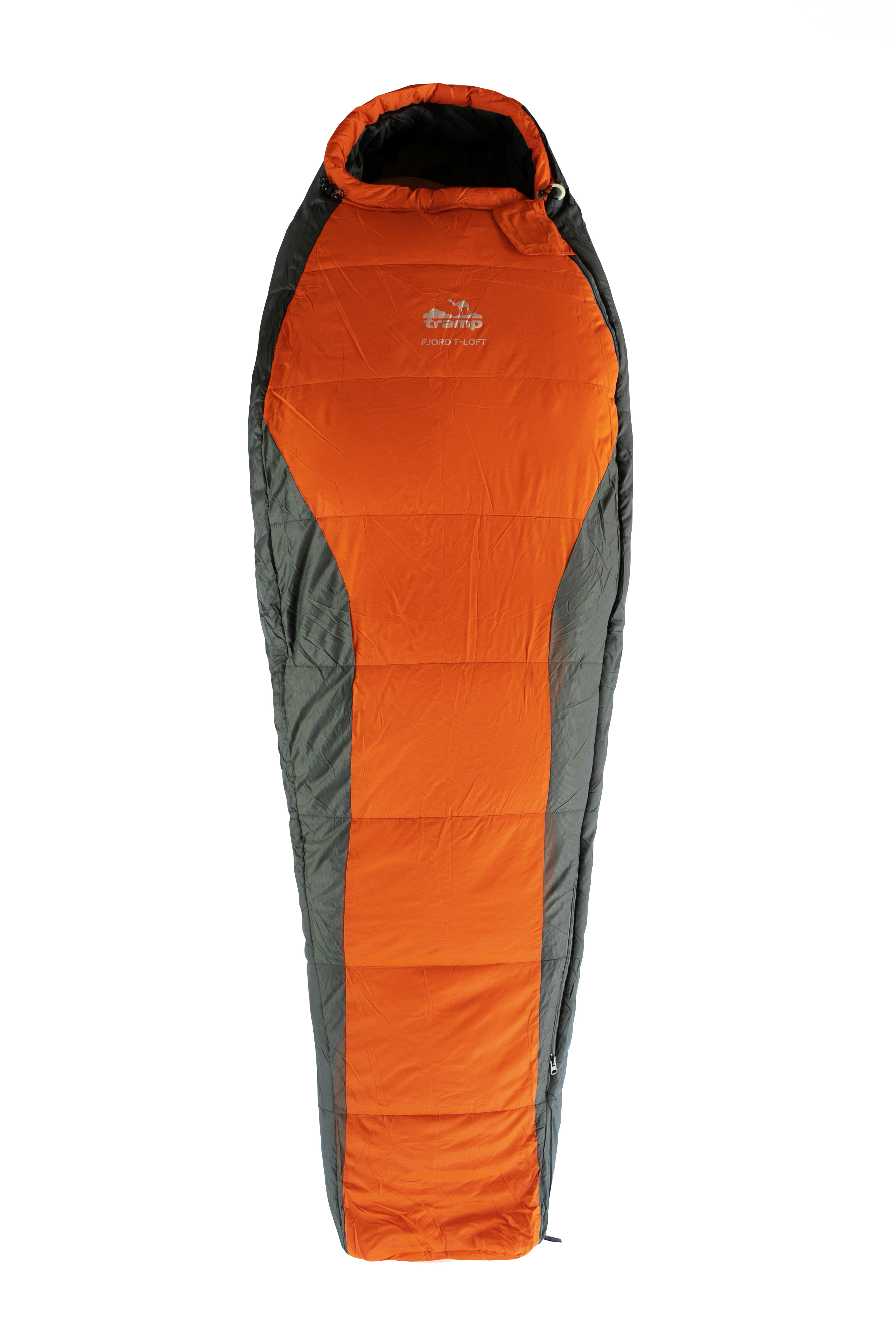Спальний мішок Tramp Fjord Long кокон лівий orange/grey 225/80-55 UTRS-049L - Robinzon.ua