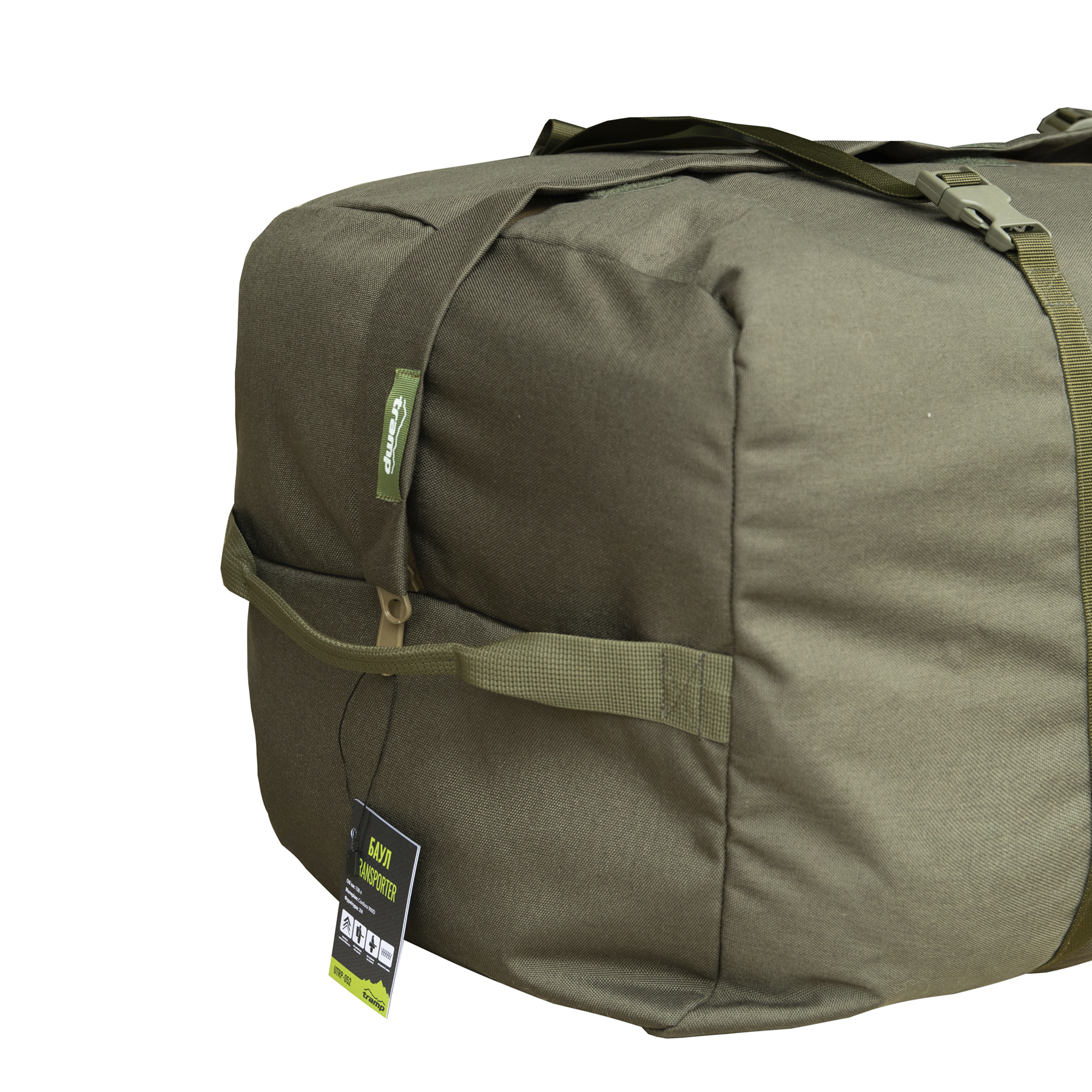 Баул Tramp Transporter 108 л, оливковий UTRP-052-olive - 5 - Robinzon.ua