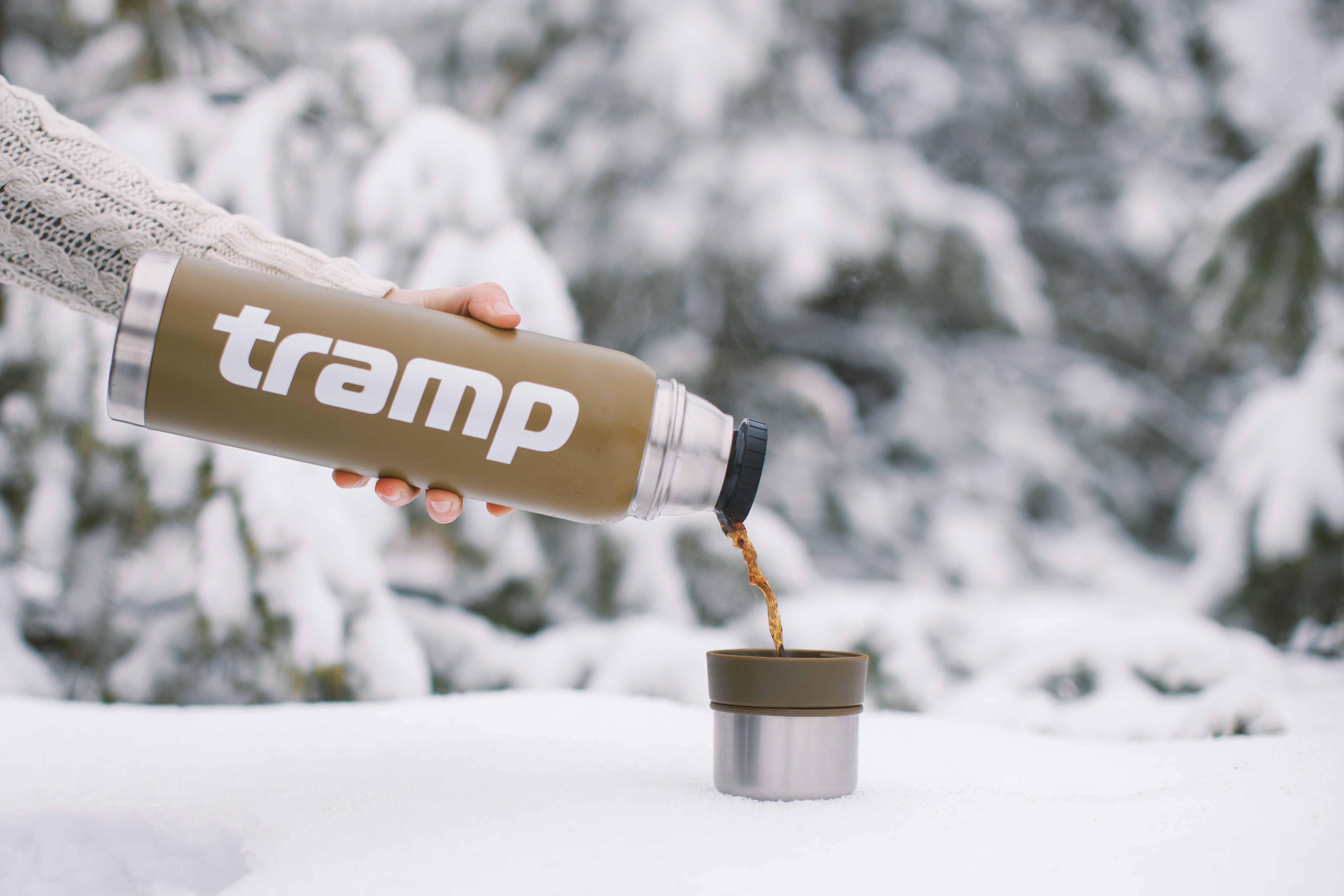 Термос Tramp Expedition Line 0,9 л оливковый TRC-027-olive - 7 - Robinzon.ua