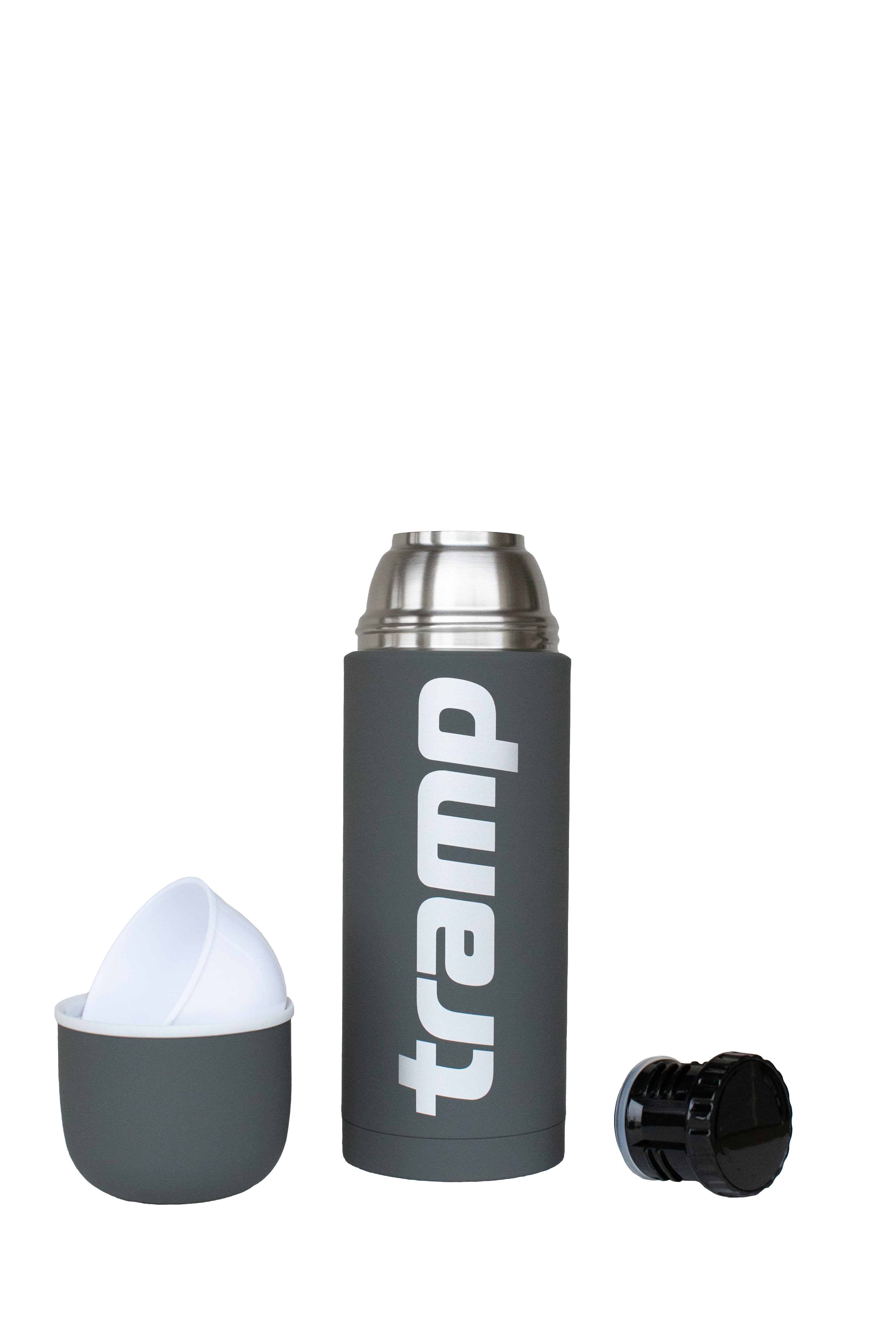 Термос TRAMP Soft Touch 1 л UTRC-109-grey - 1 - Robinzon.ua