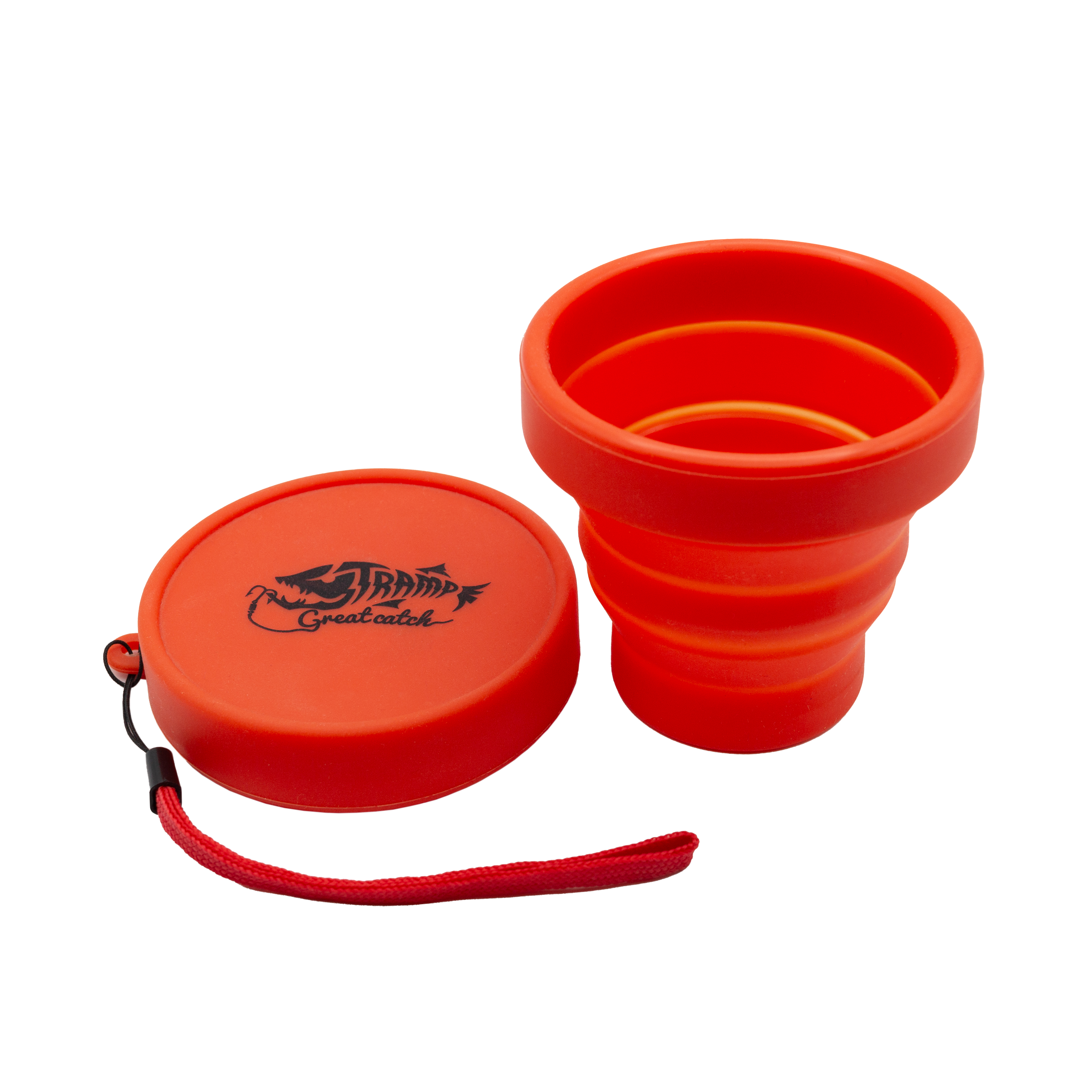 Стакан складаний силіконовий Tramp з кришкою 180ml orange UTRC-083-orange - 1 - Robinzon.ua