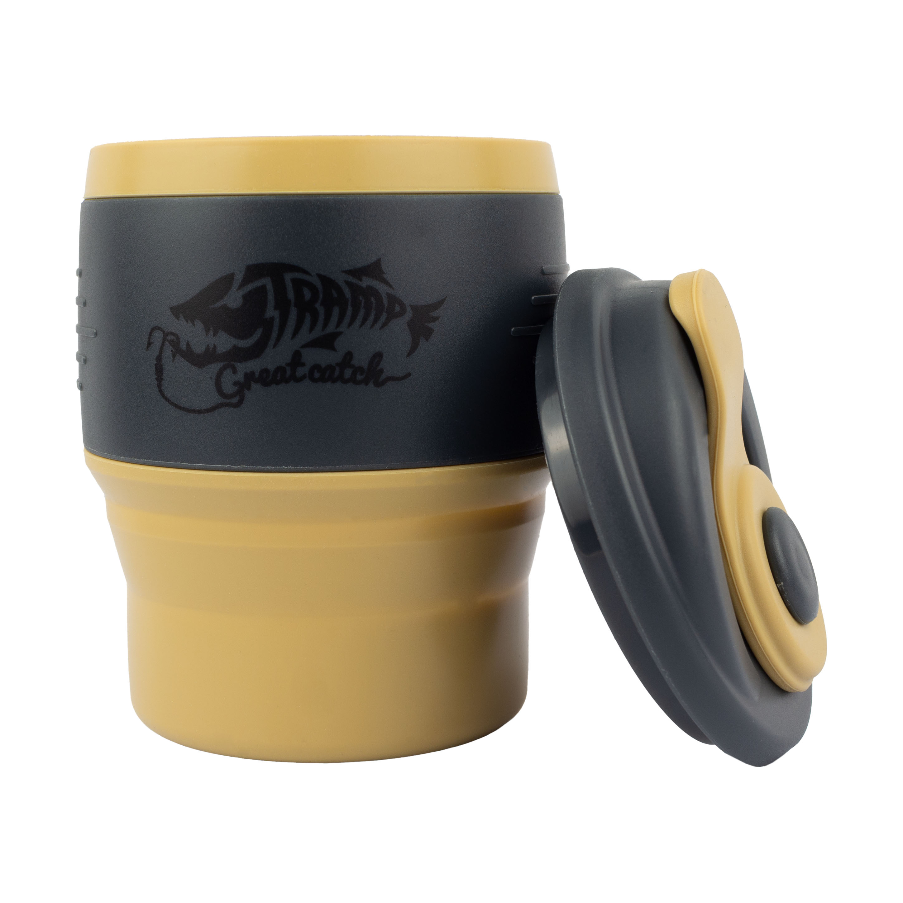 Кружка складная силиконовая Tramp с крышкой 350ml - Robinzon.ua