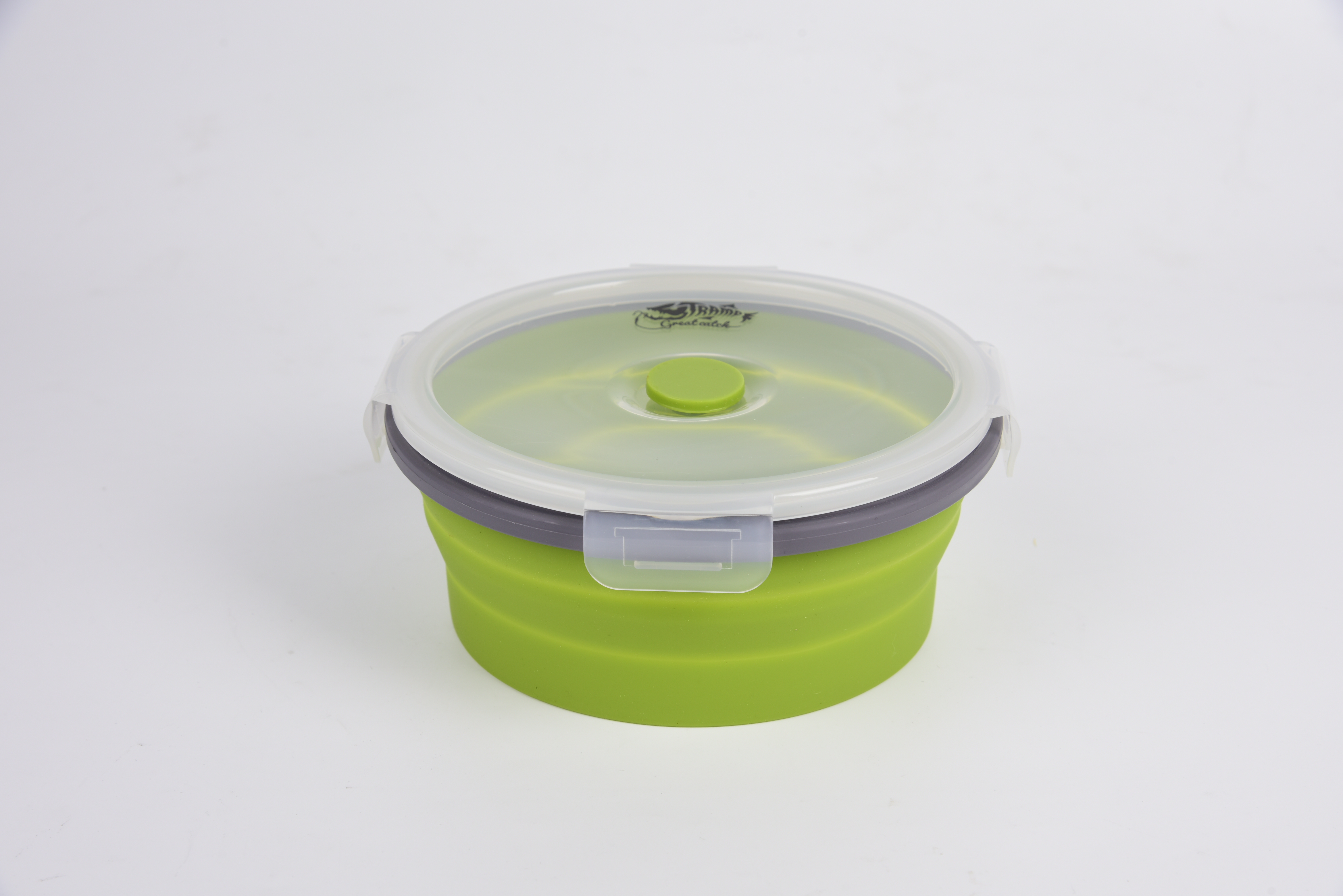 Контейнер TRAMP складаний силіконовий з кришкою защіпкою 550мл UTRC-088 , Помаранчевий - Robinzon.ua