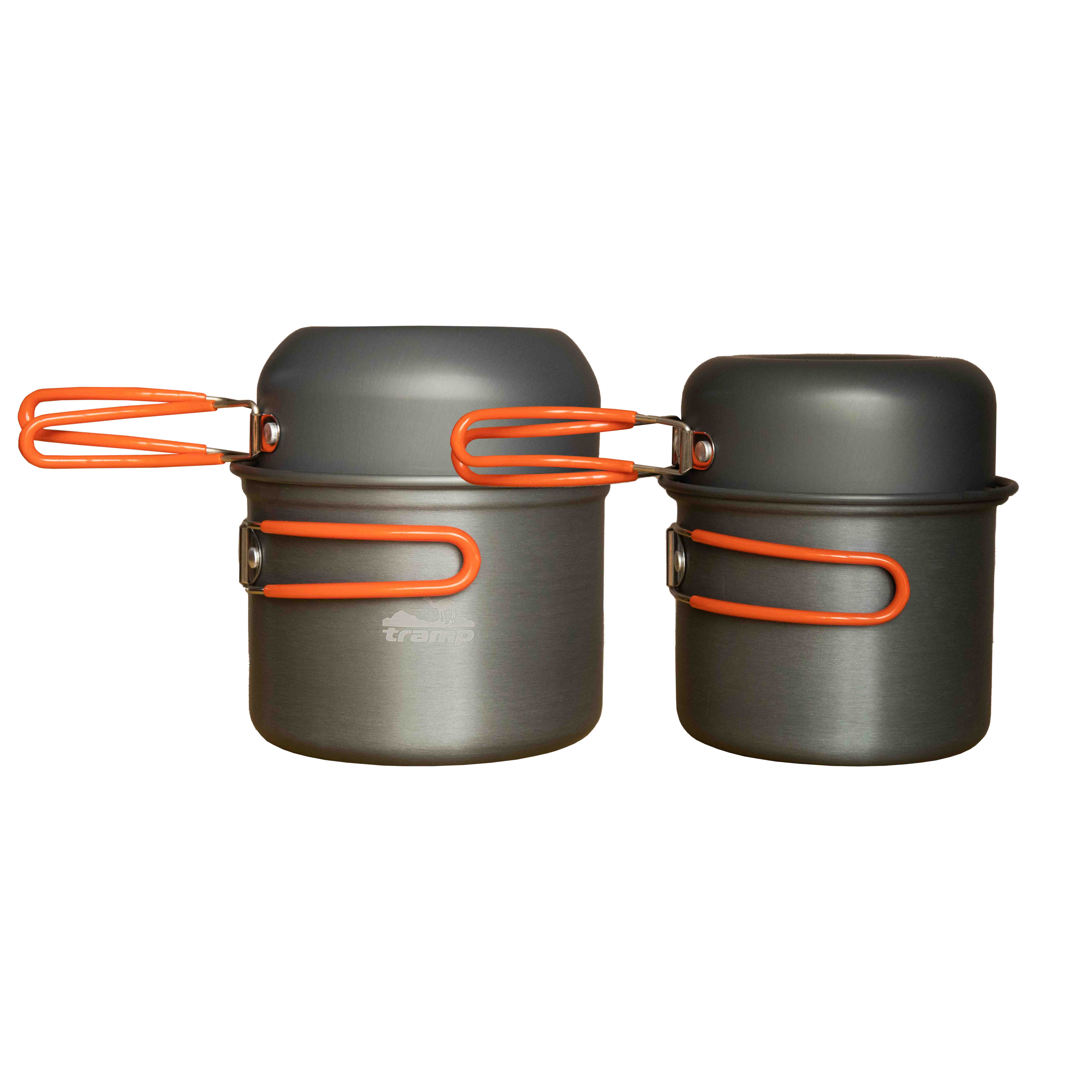 Котелок-кружка Tramp анодоированый с крышкой-сковородкой 0,9+0,5л UTRC-145 - Robinzon.ua