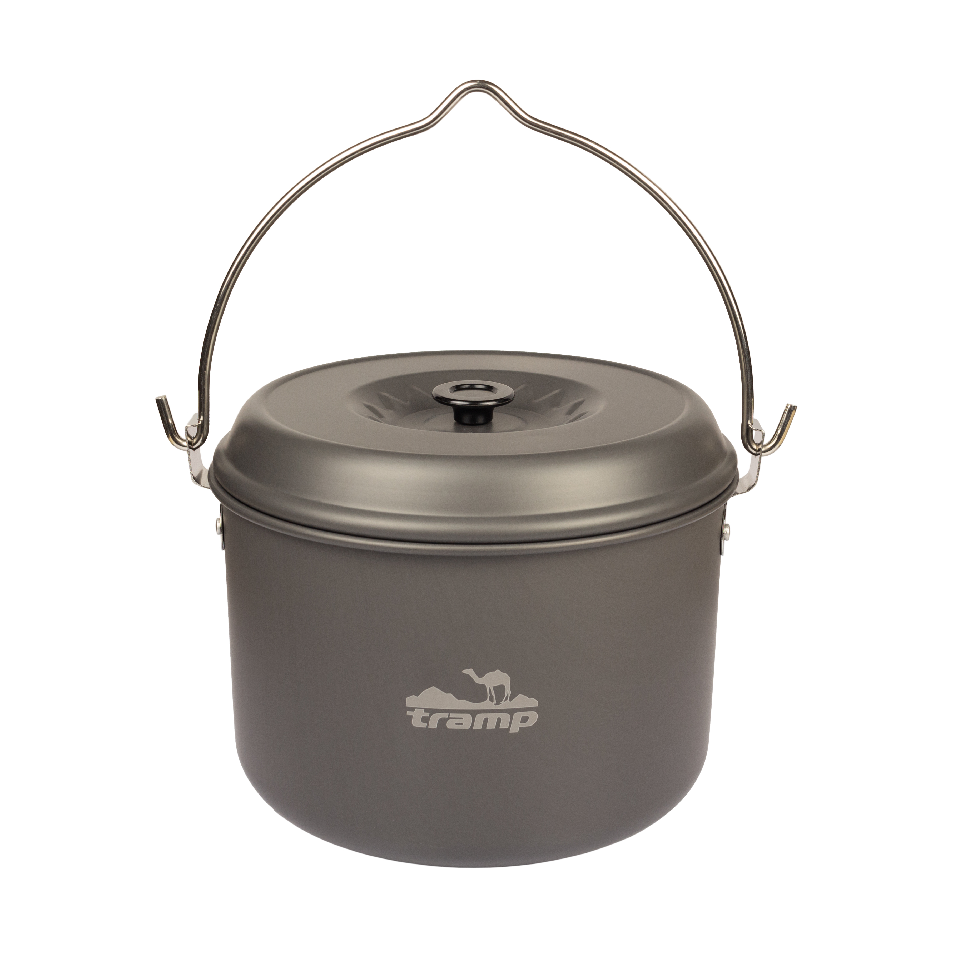 Котел анодированный с крышкой Tramp 5 л UTRC-040 - Robinzon.ua