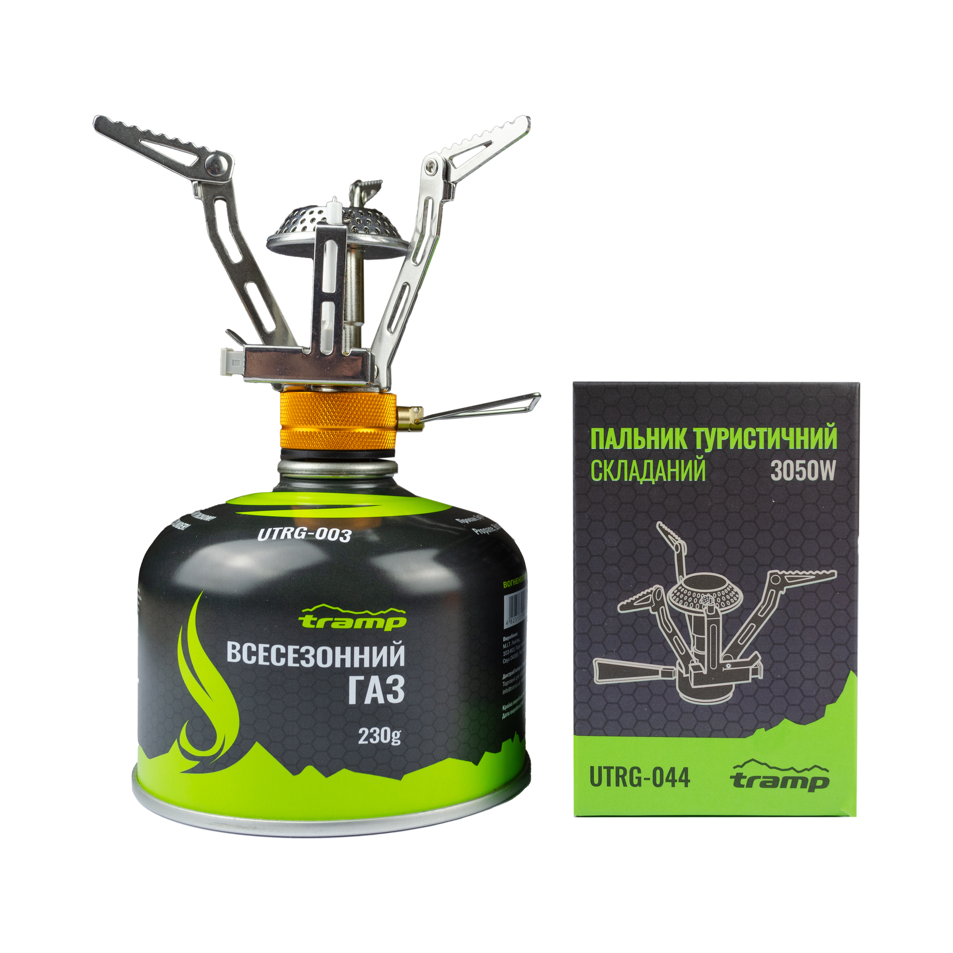 Горелка газовая компактная c пьезоподжигом Tramp UTRG-044 - 6 - Robinzon.ua