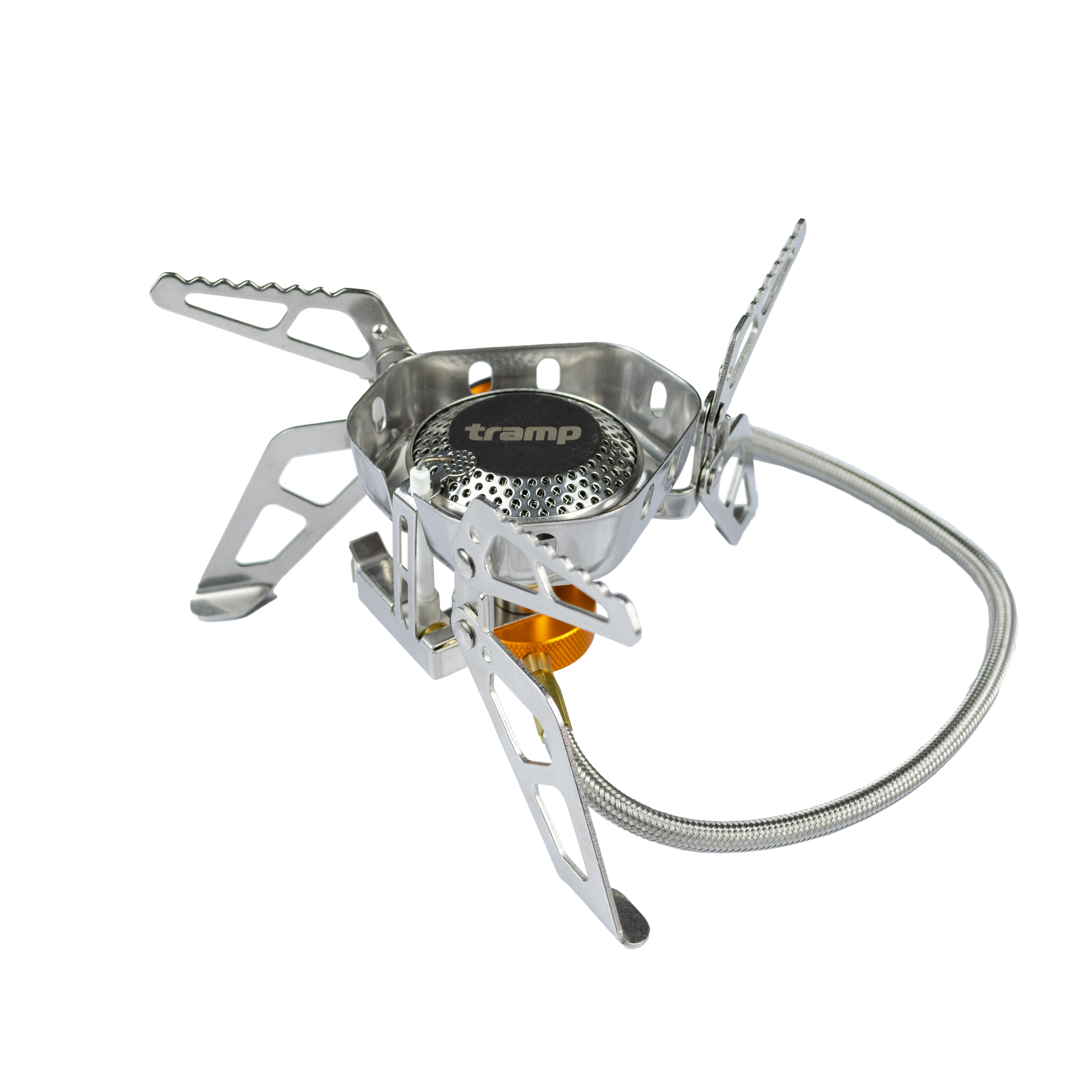Пальник газовий зі шлангом, п'єзопідпалом та вітрозахистом Tramp UTRG-046 - Robinzon.ua